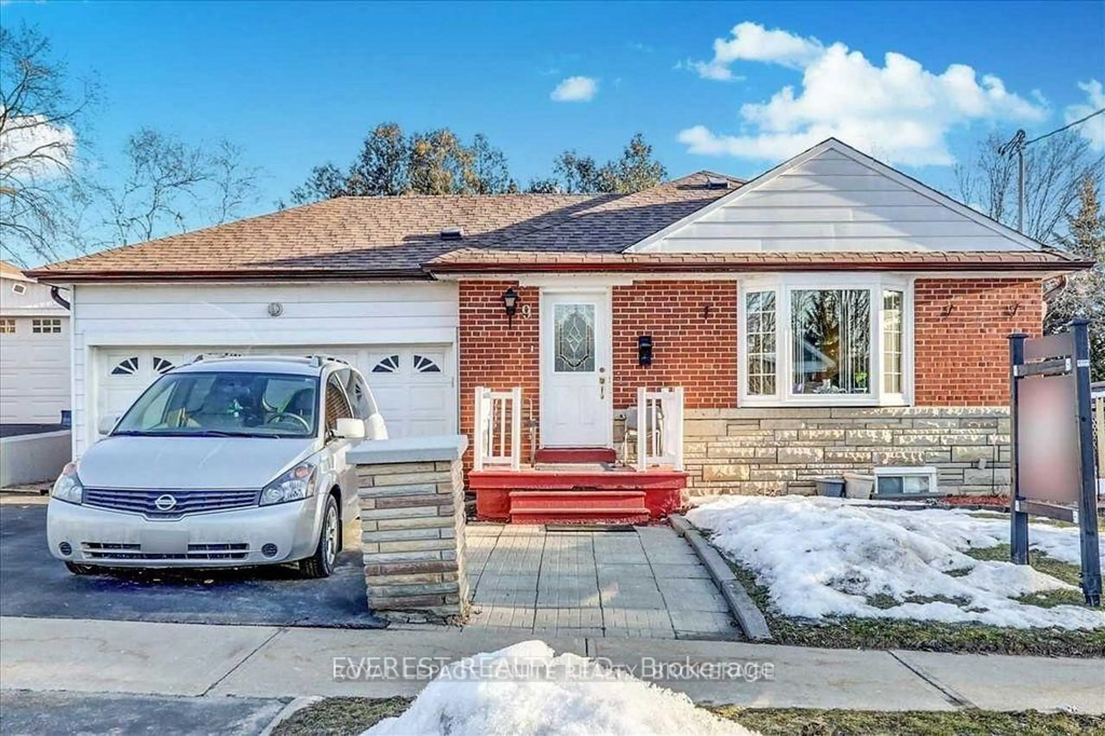 Home with brick exterior material, street for 9 Benlight Cres, Toronto Ontario M1H 1P4