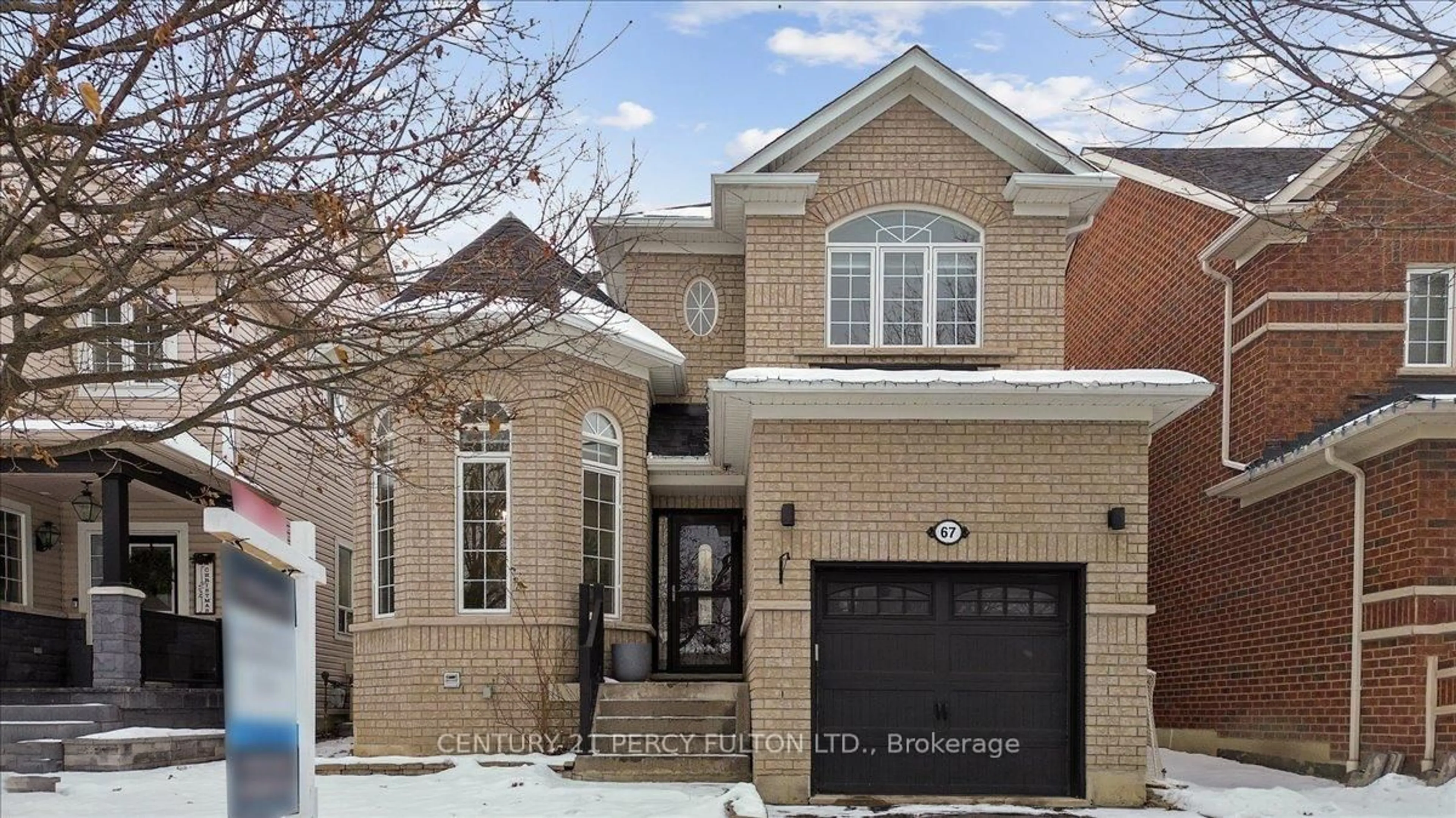 Home with brick exterior material, street for 67 Kenilworth Cres, Whitby Ontario L1M 2M7