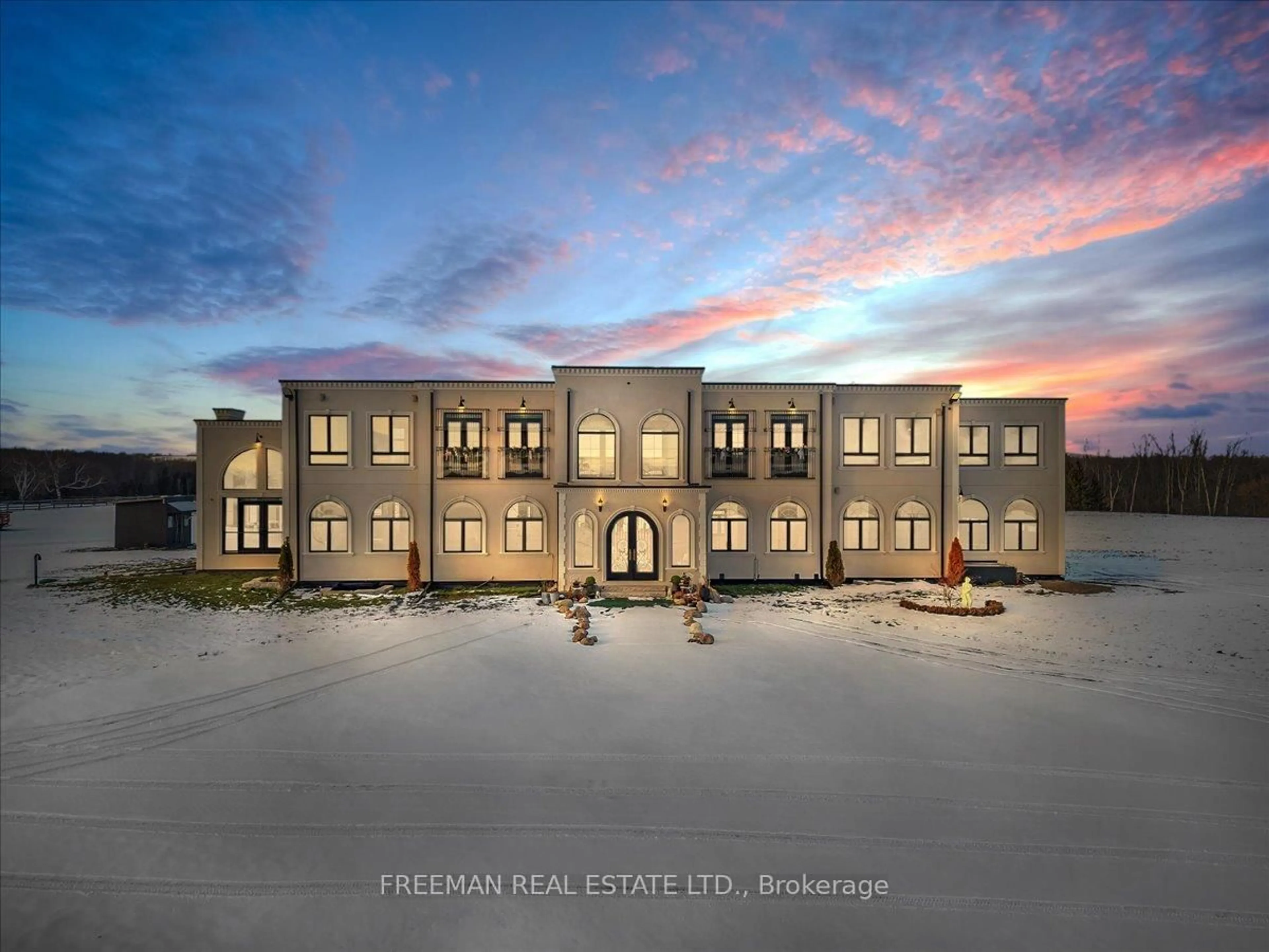 A pic from outside/outdoor area/front of a property/back of a property/a pic from drone, building for 3655 Hancock Rd, Clarington Ontario L1E 2M1