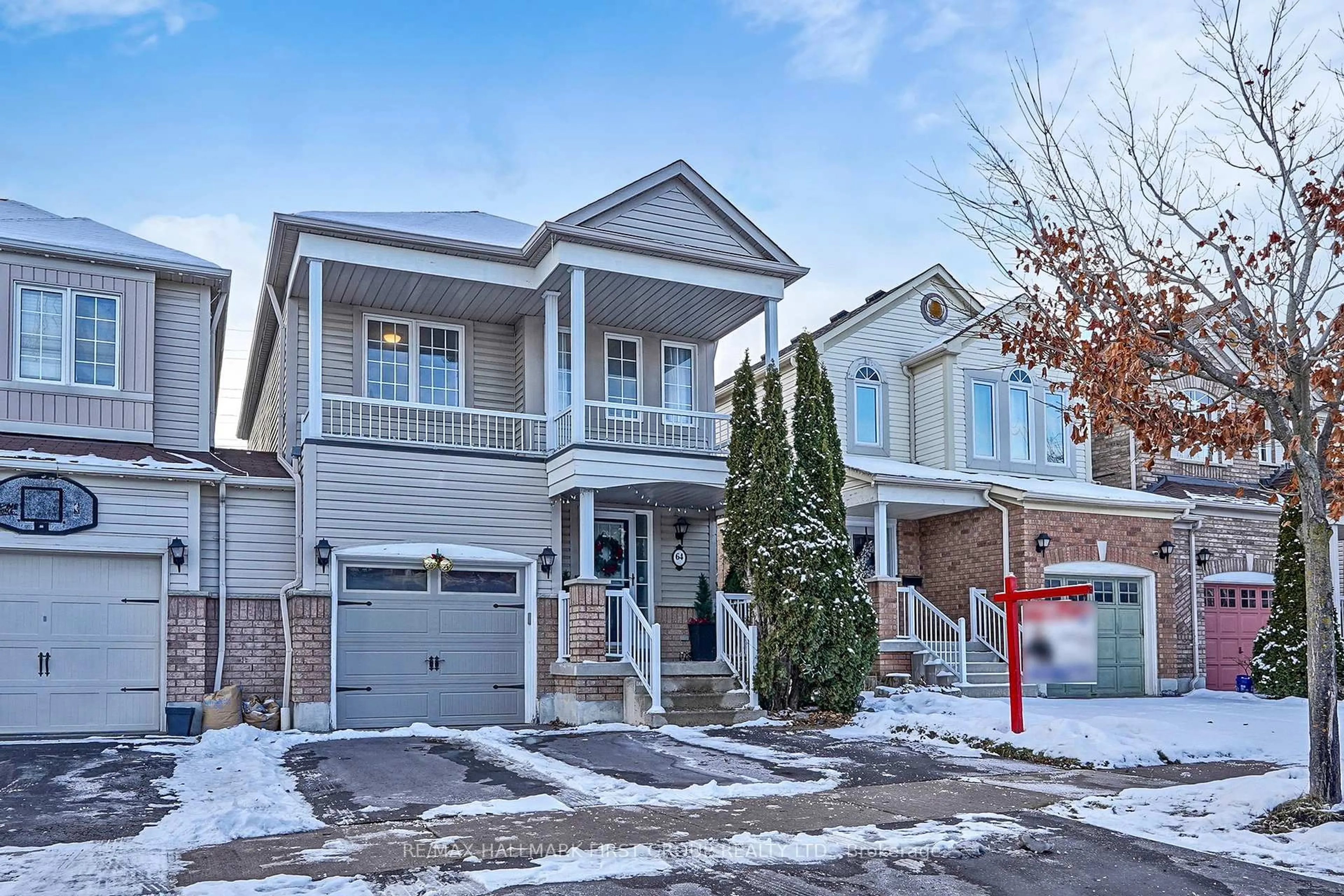 Home with brick exterior material, street for 64 Longueuil Pl, Whitby Ontario L1R 3H1
