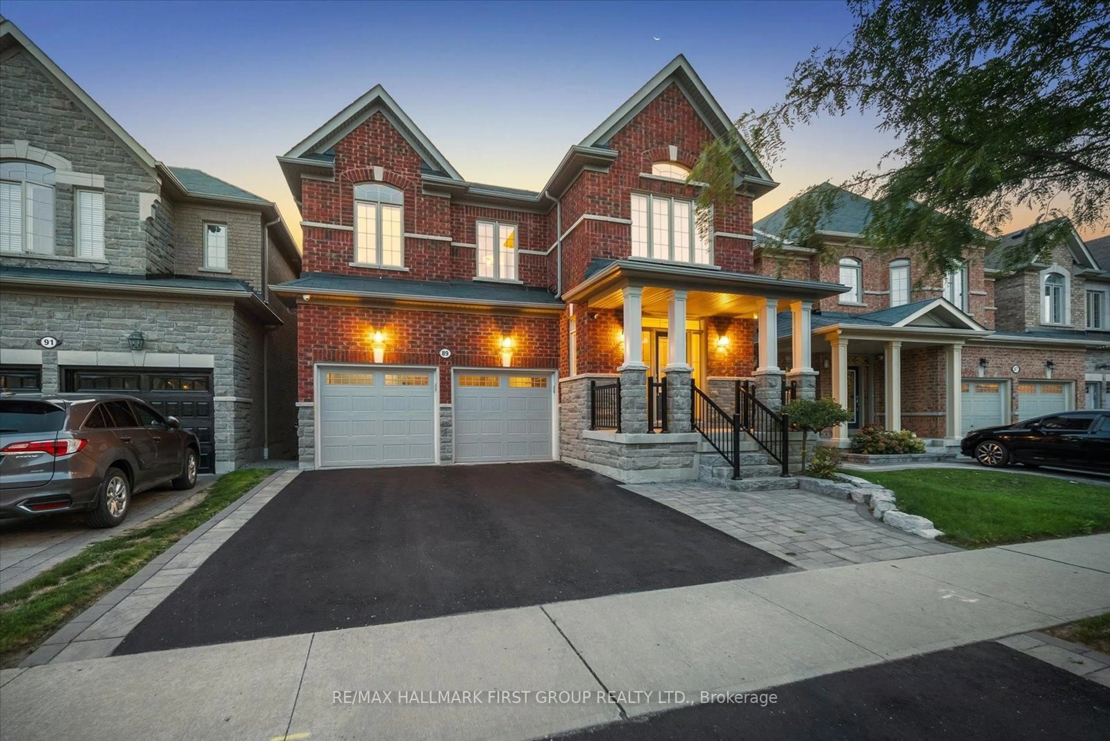 Home with brick exterior material, street for 89 Stockell Cres, Ajax Ontario L1T 0M4