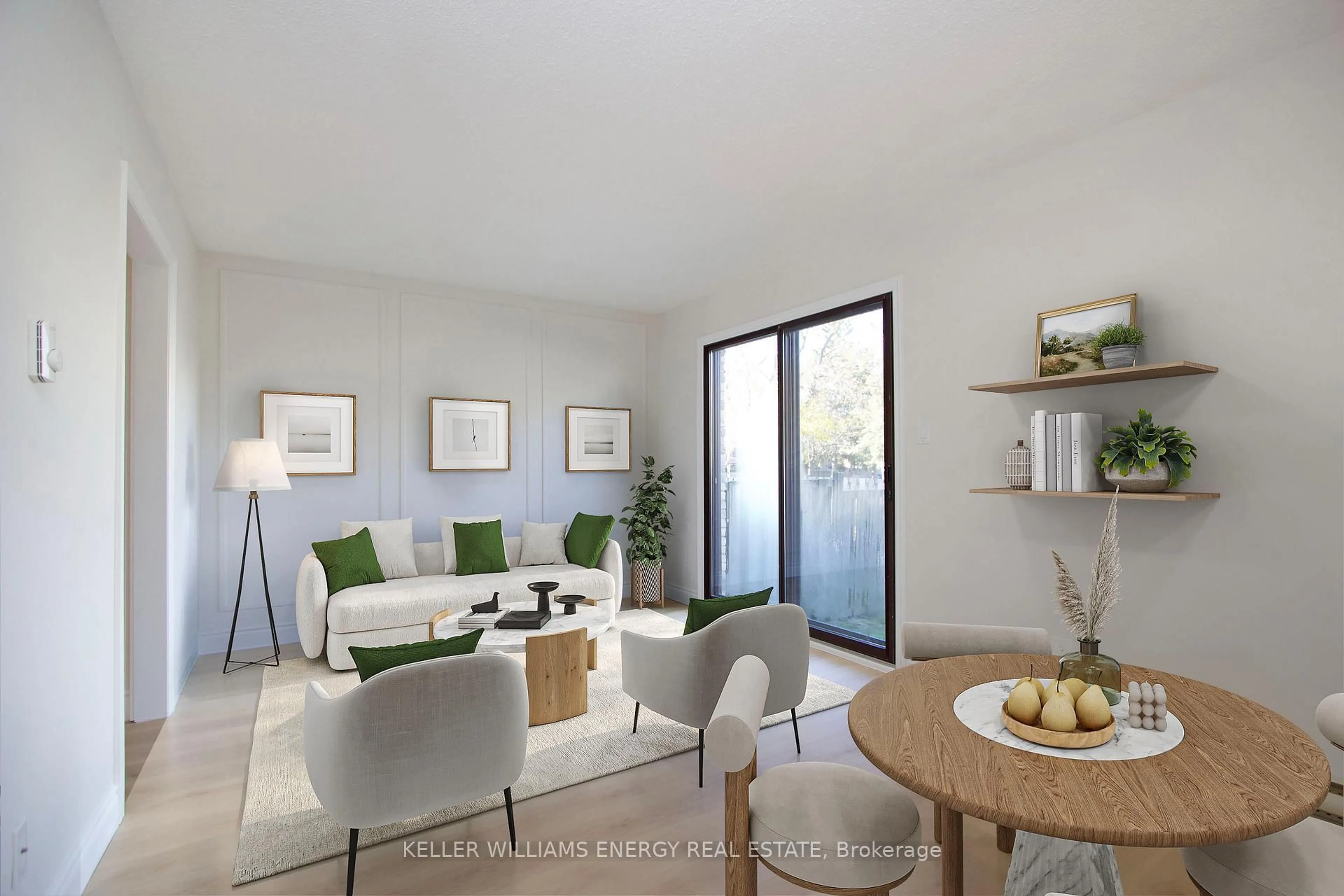 Living room with furniture, unknown for 221 Ormond Dr #5, Oshawa Ontario L1G 6T7