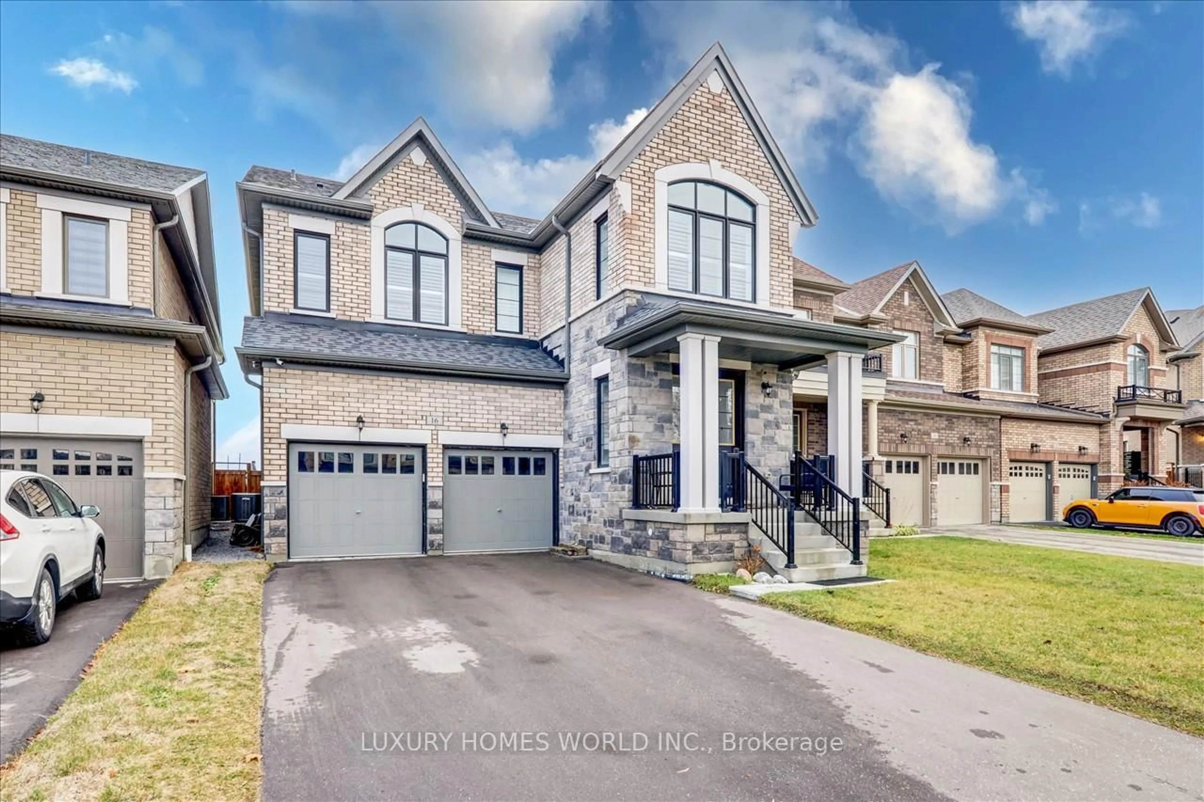 Home with brick exterior material, street for 16 Capstan Crt, Whitby Ontario L1P 0K5