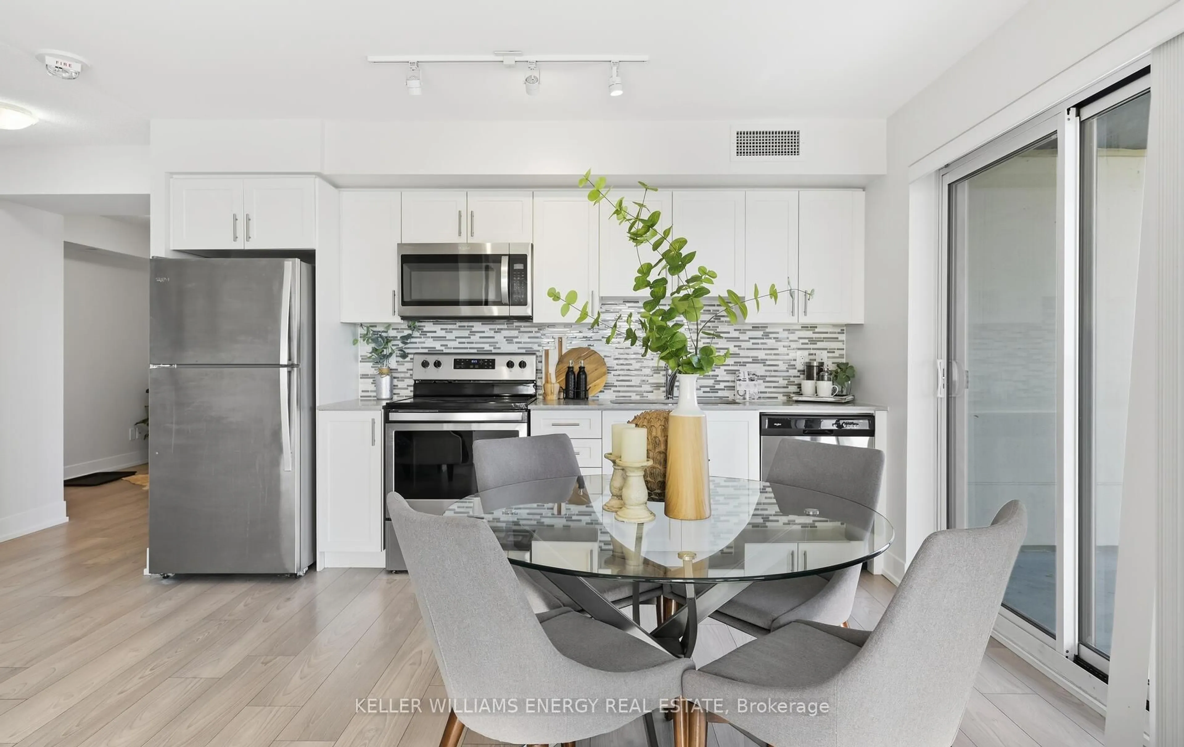 Open concept kitchen, unknown for 1255 Bayly St #504, Pickering Ontario L1W 0B6