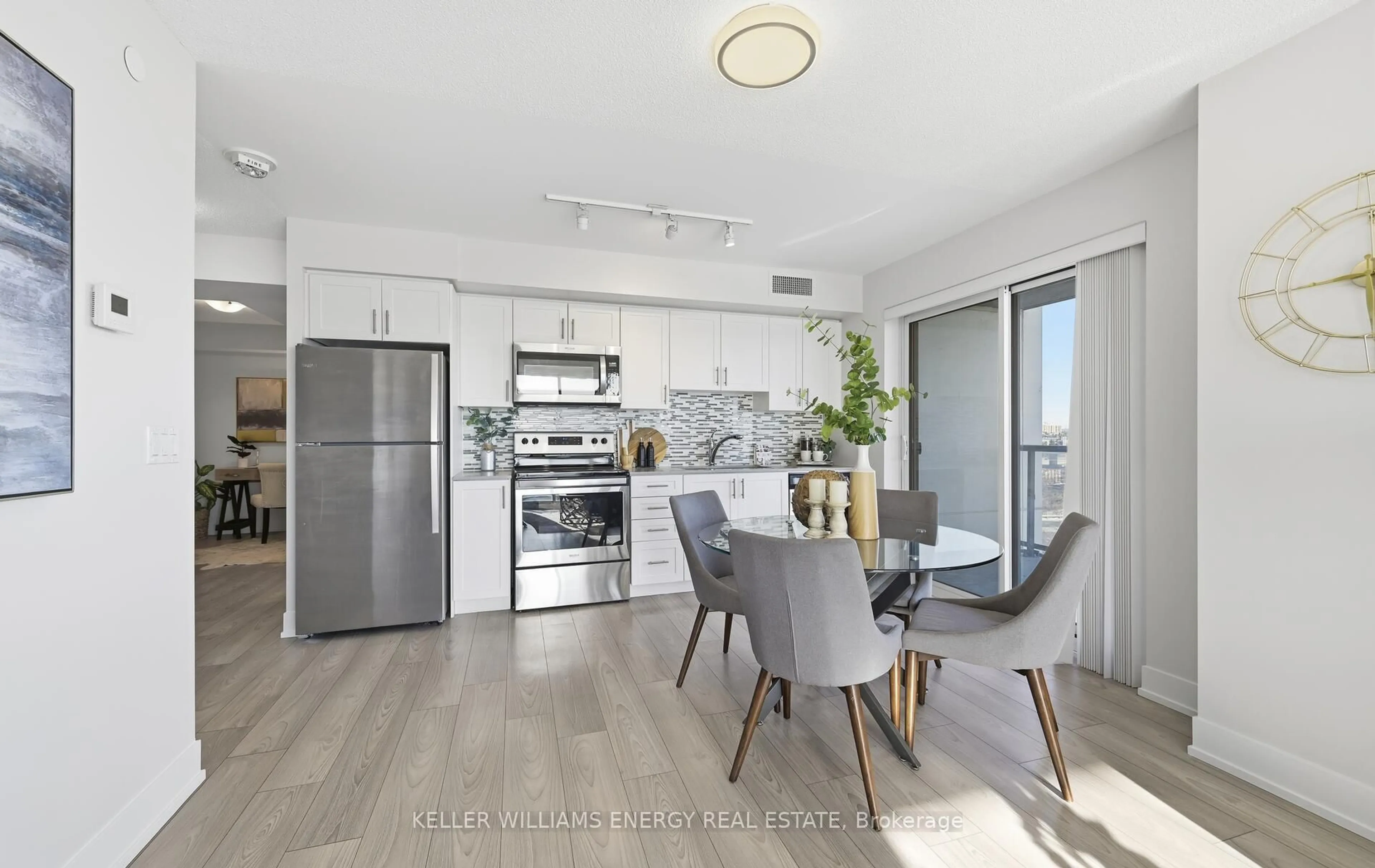 Open concept kitchen, unknown for 1255 Bayly St #504, Pickering Ontario L1W 0B6