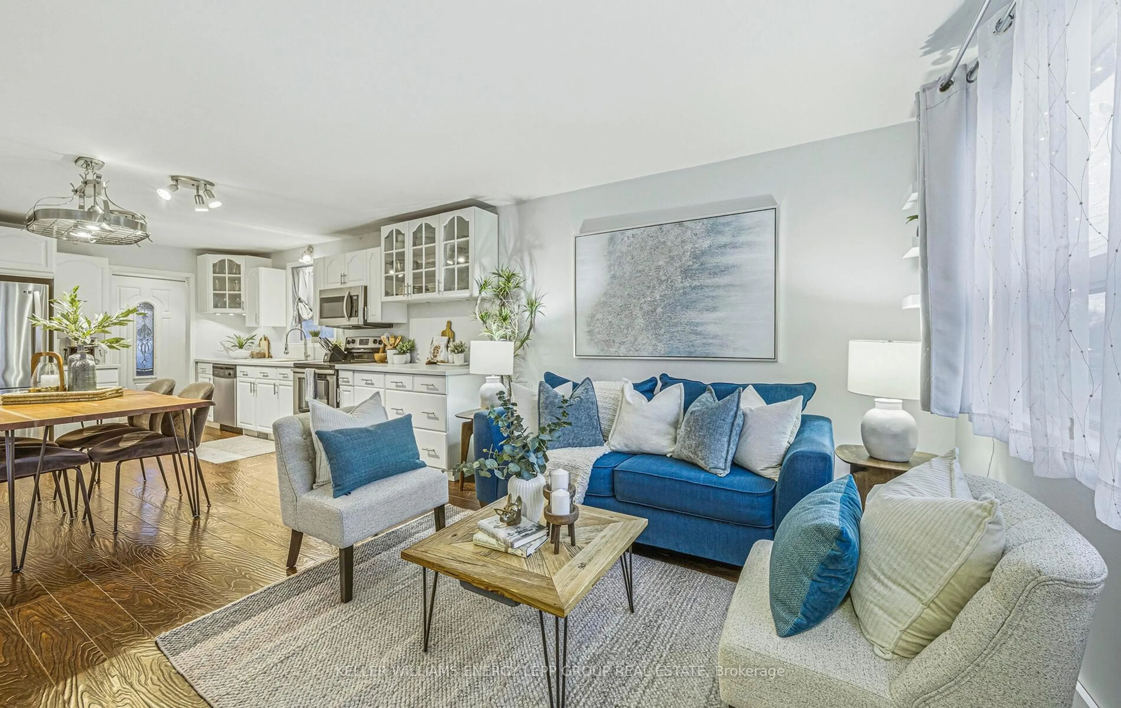 Living room with furniture, unknown for 113 Kaiser Cres, Oshawa Ontario L1G 3Z8