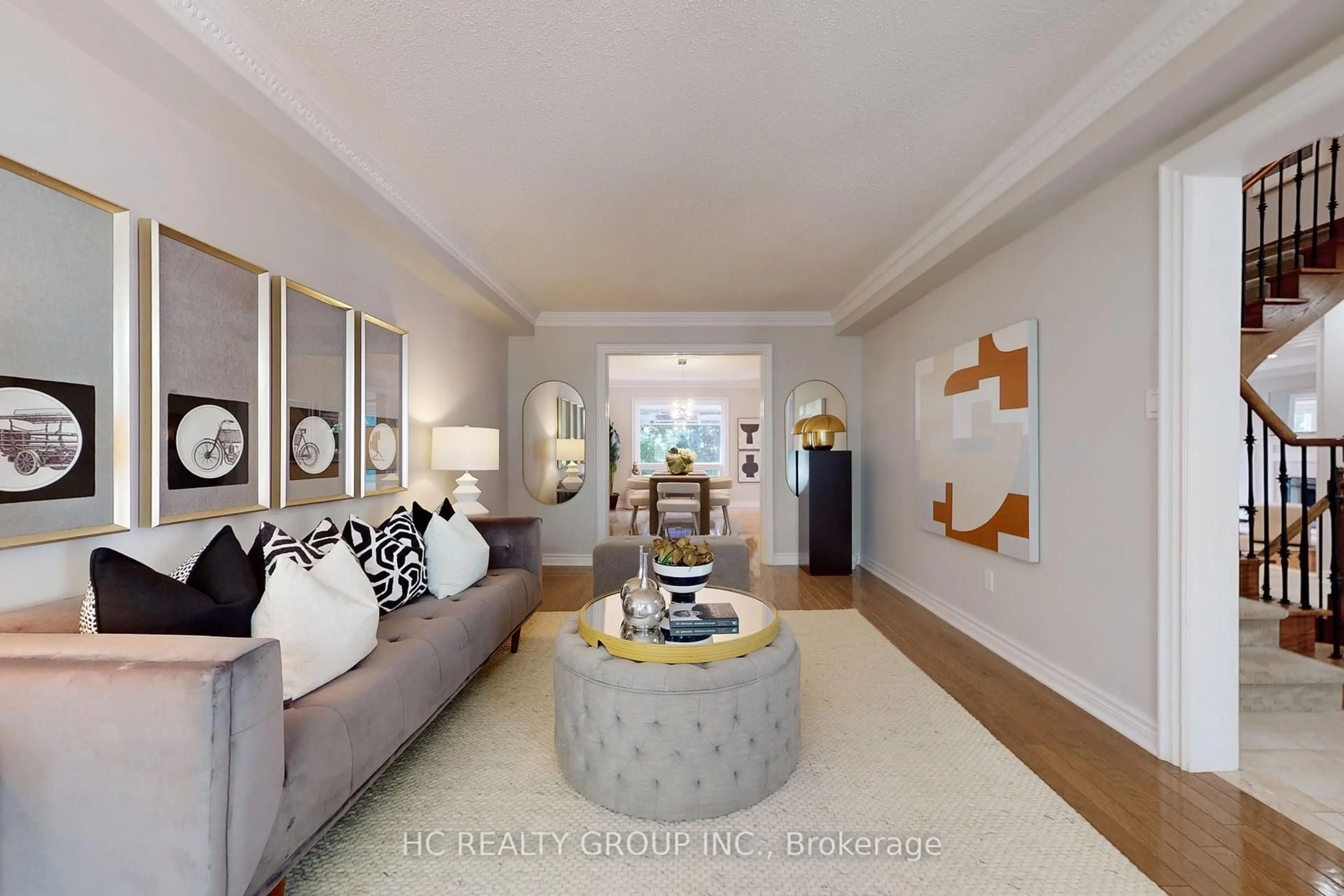 Living room with furniture, unknown for 883 Darwin Dr, Pickering Ontario L1X 2P8