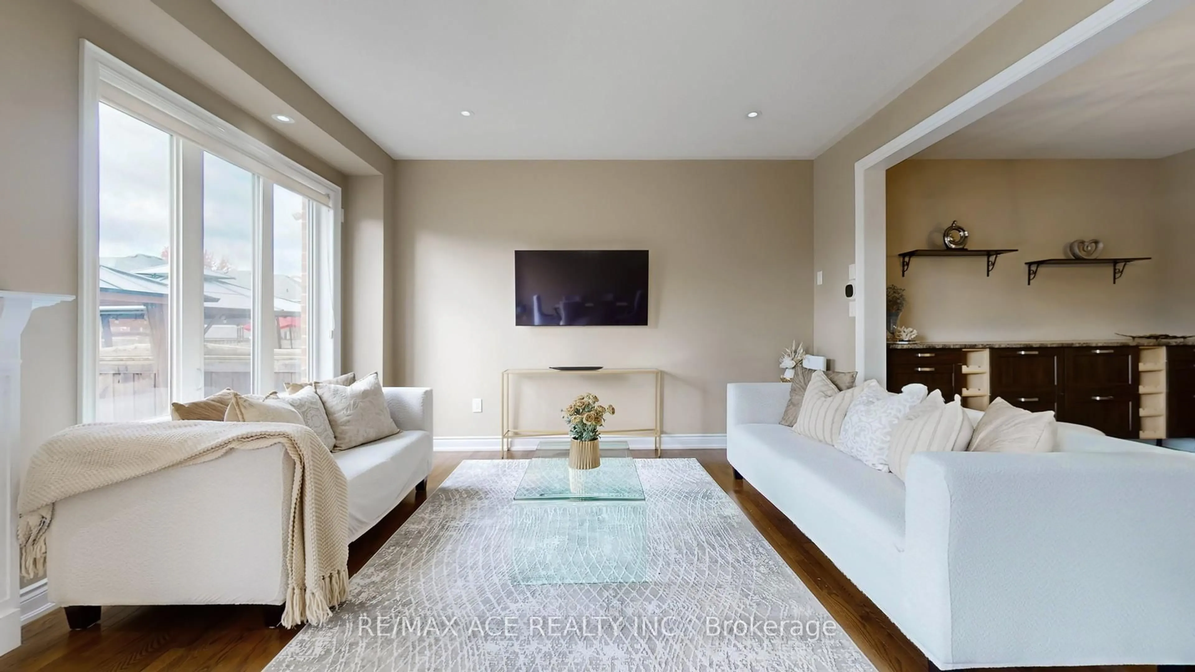 Living room with furniture, unknown for 5 Beverton Cres, Ajax Ontario L1T 0L8