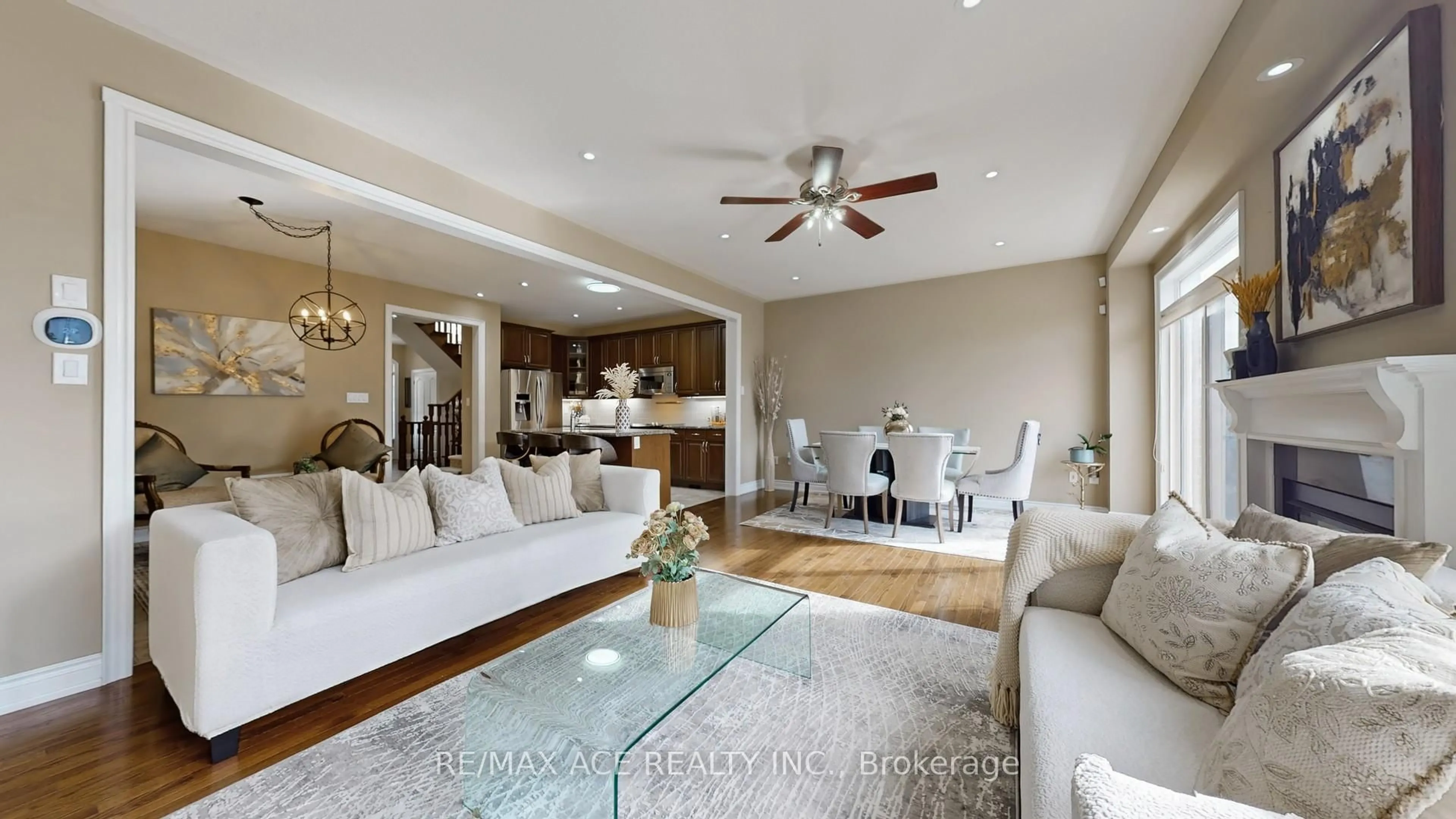 Living room with furniture, unknown for 5 Beverton Cres, Ajax Ontario L1T 0L8