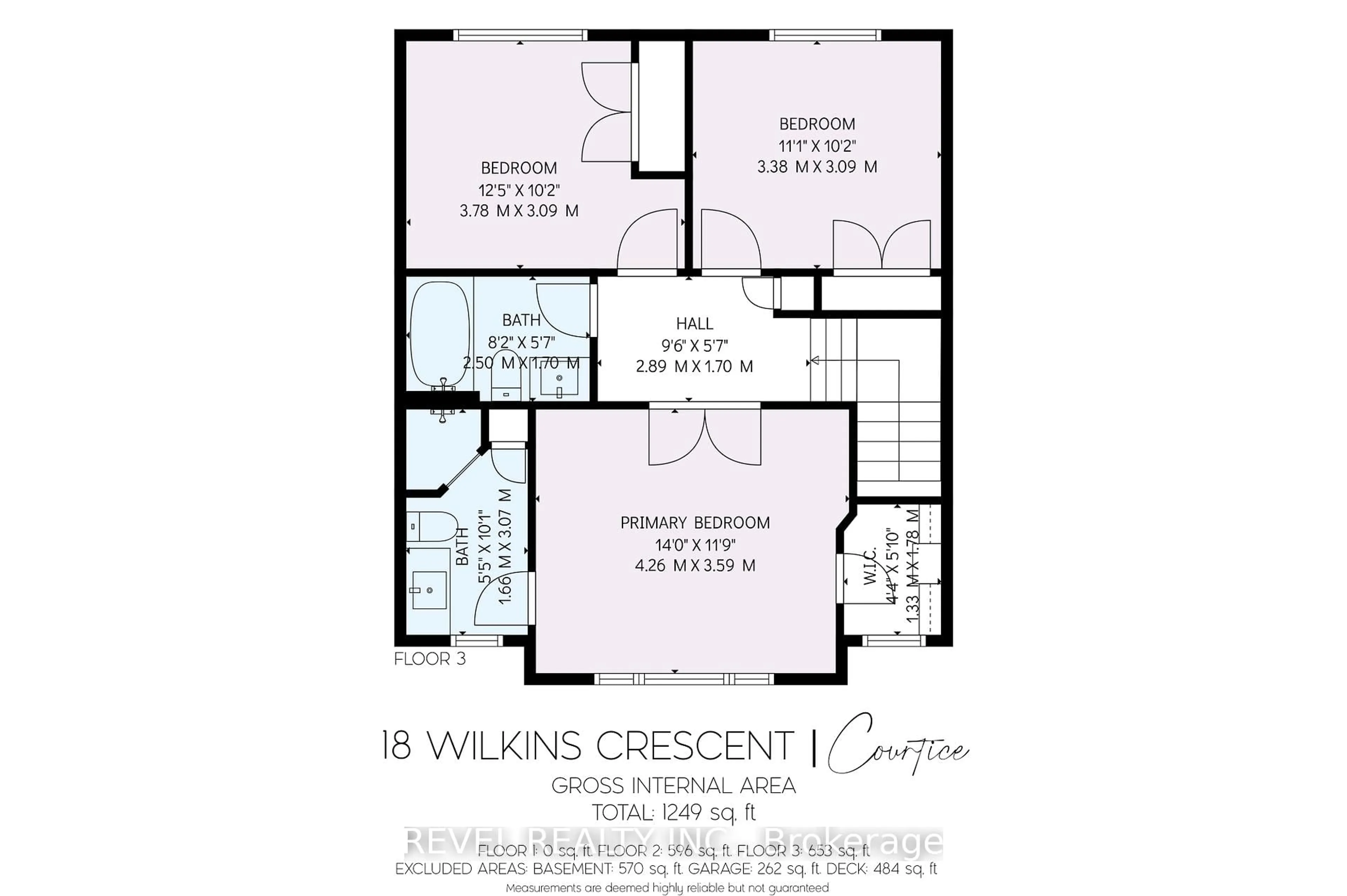 Floor plan for 18 Wilkins Cres, Clarington Ontario L1E 3B8