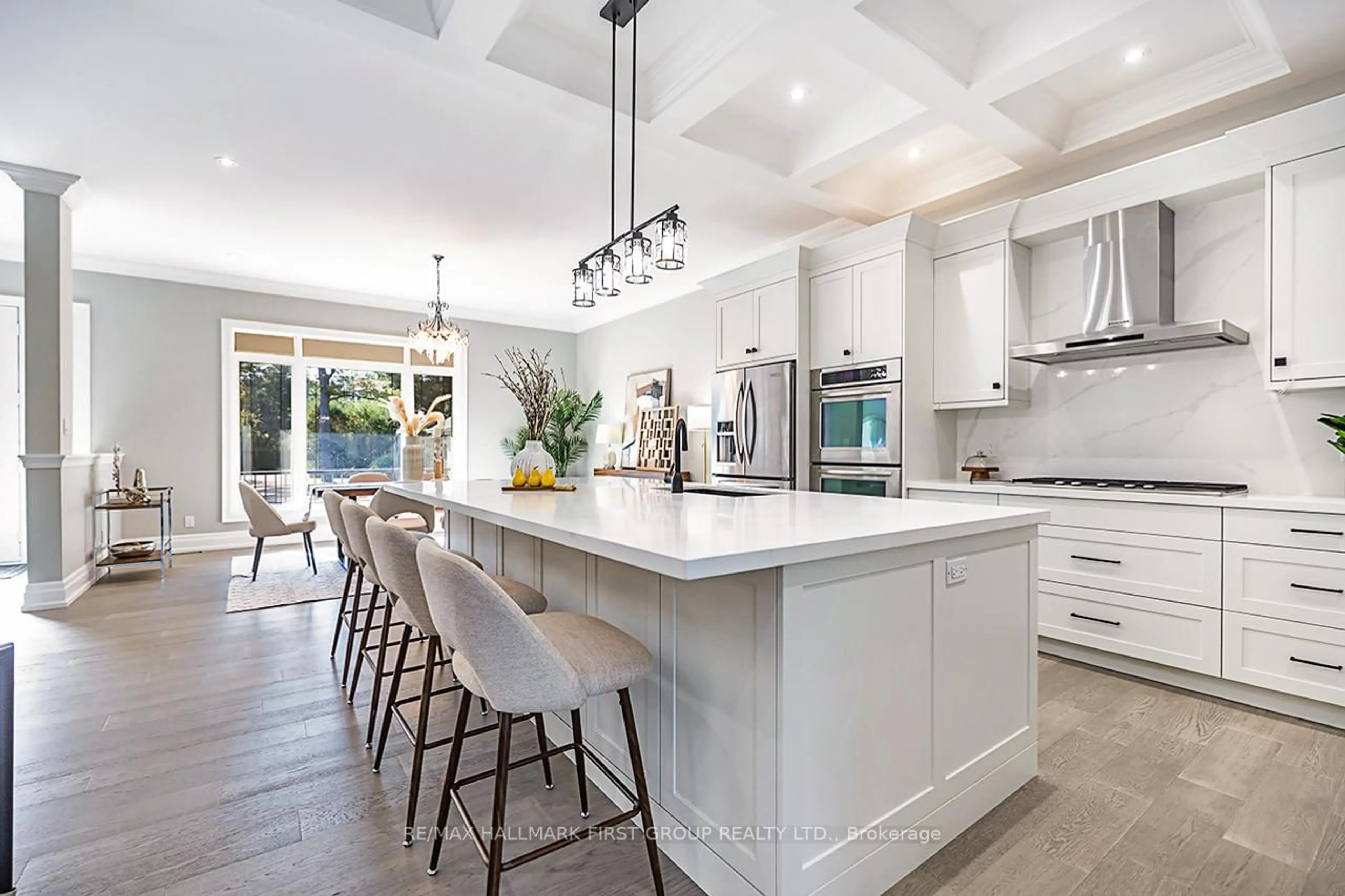 Open concept kitchen, unknown for 15 Shepherd Rd, Whitby Ontario L1M 1G8