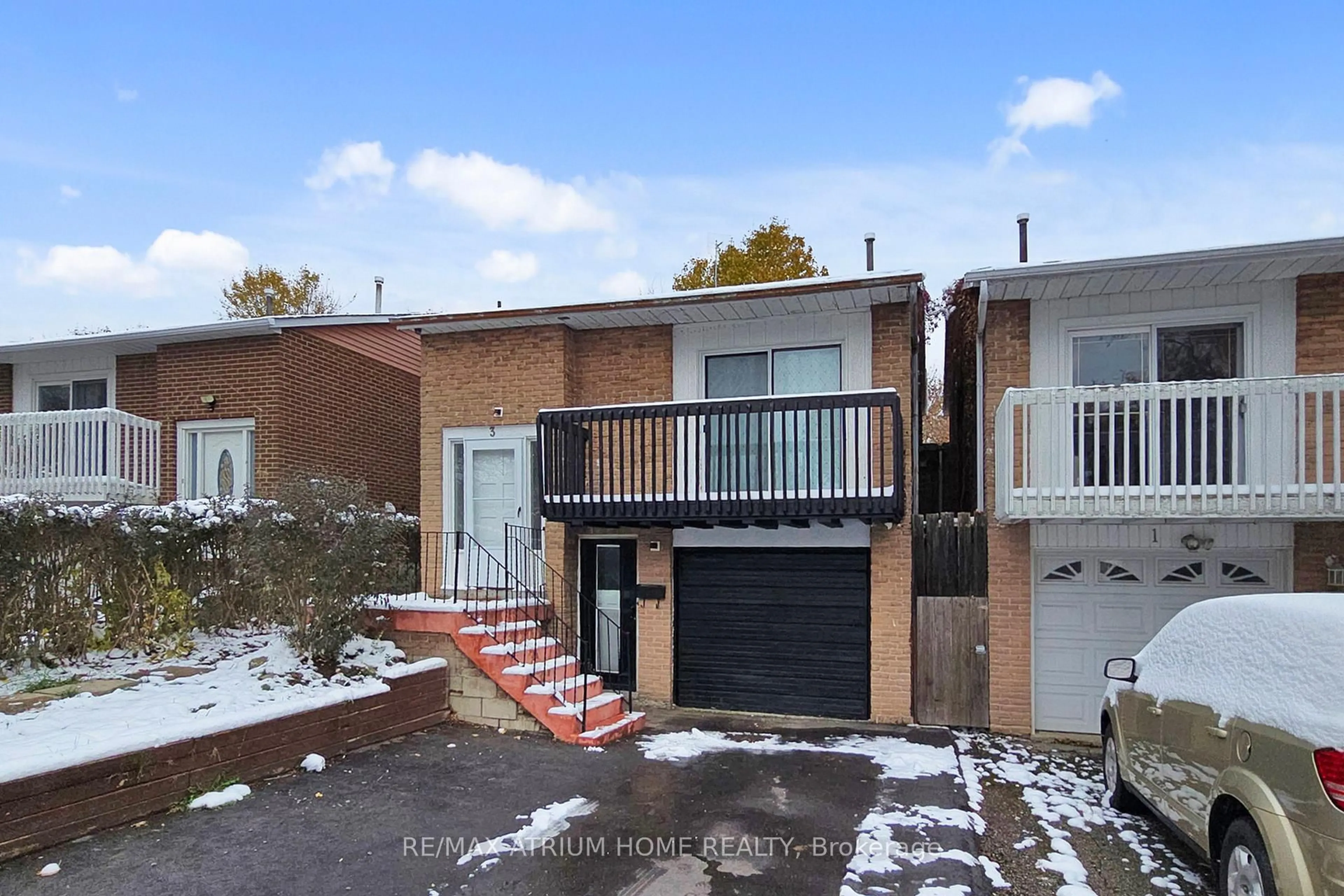 Home with brick exterior material, street for 3 Plumbrook Cres, Toronto Ontario M1S 3Z9