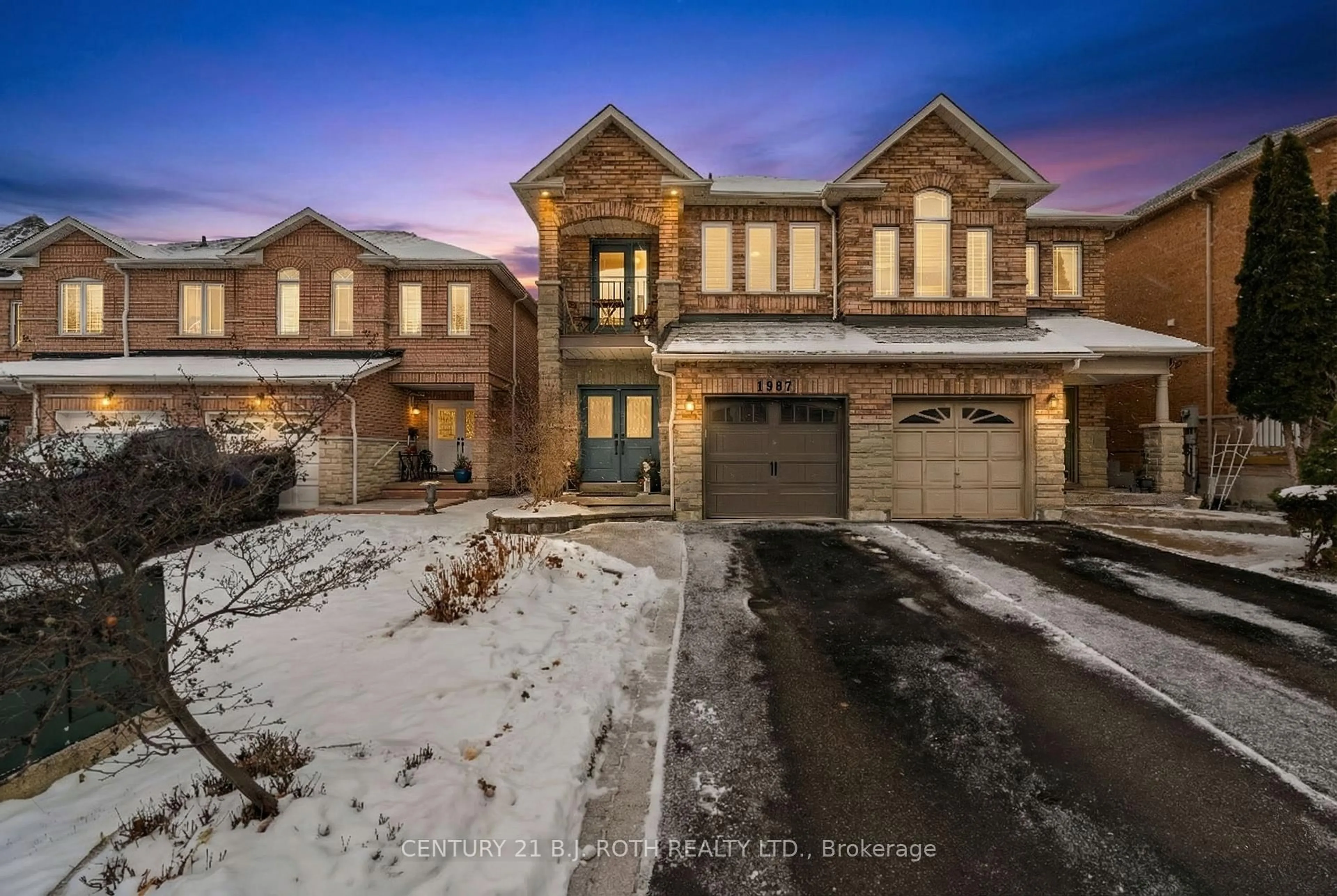 Home with brick exterior material, street for 1987 Treetop Way, Pickering Ontario L1V 7C8