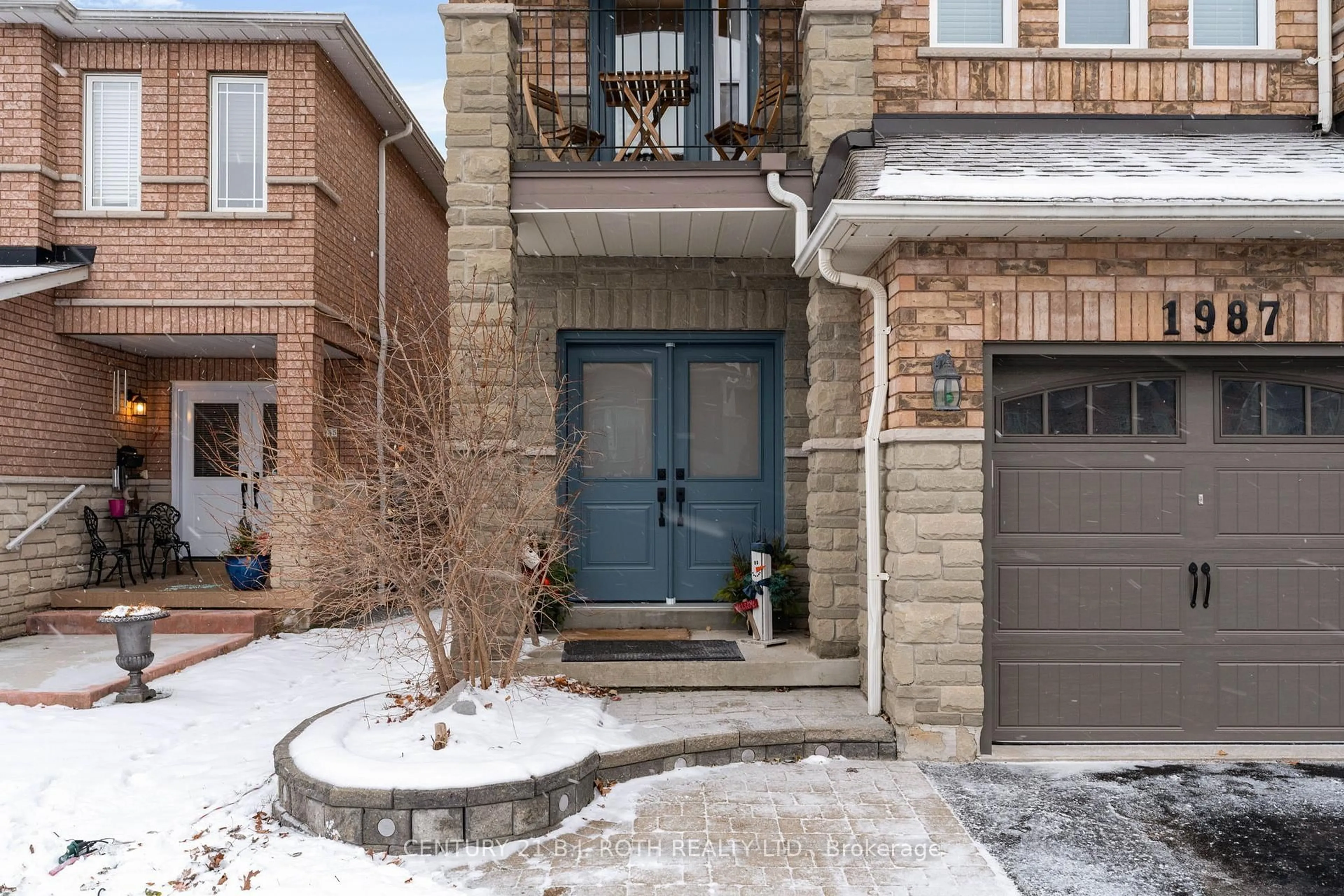 Home with brick exterior material, street for 1987 Treetop Way, Pickering Ontario L1V 7C8