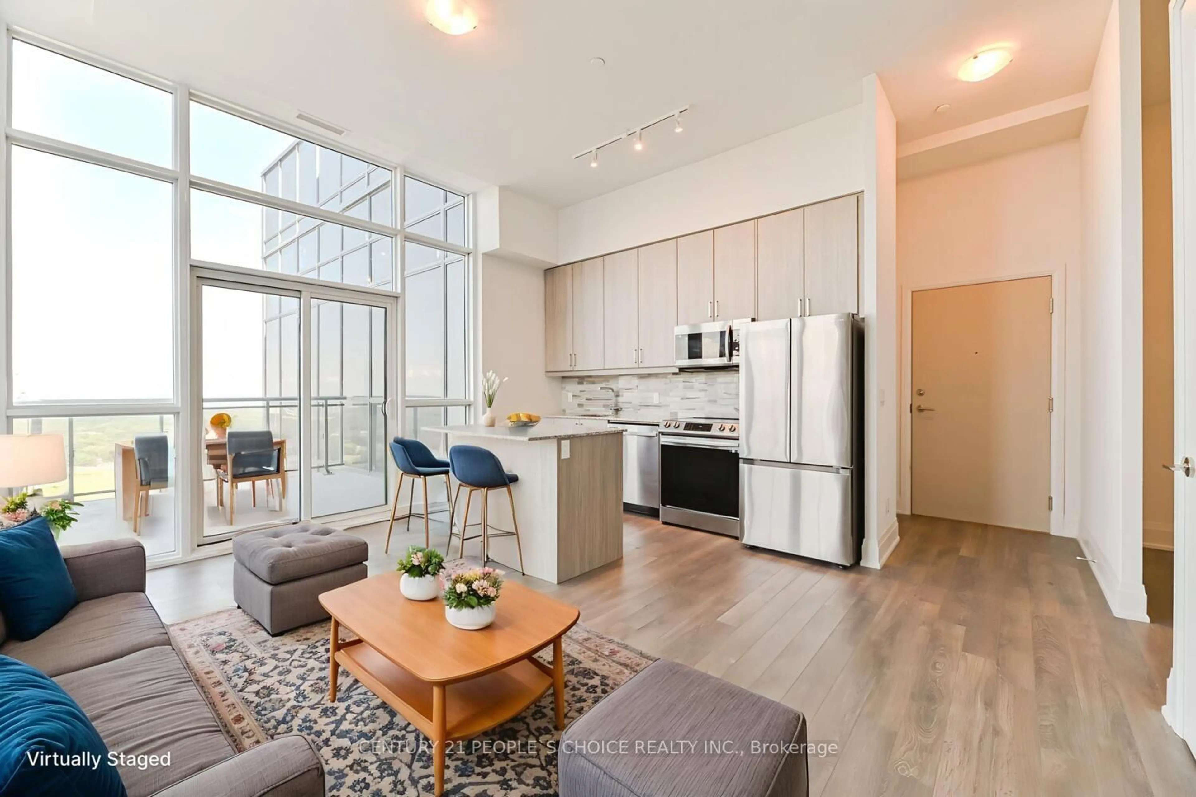 Open concept kitchen, unknown for 20 Meadowglen Pl #2901, Toronto Ontario M1G 0A9