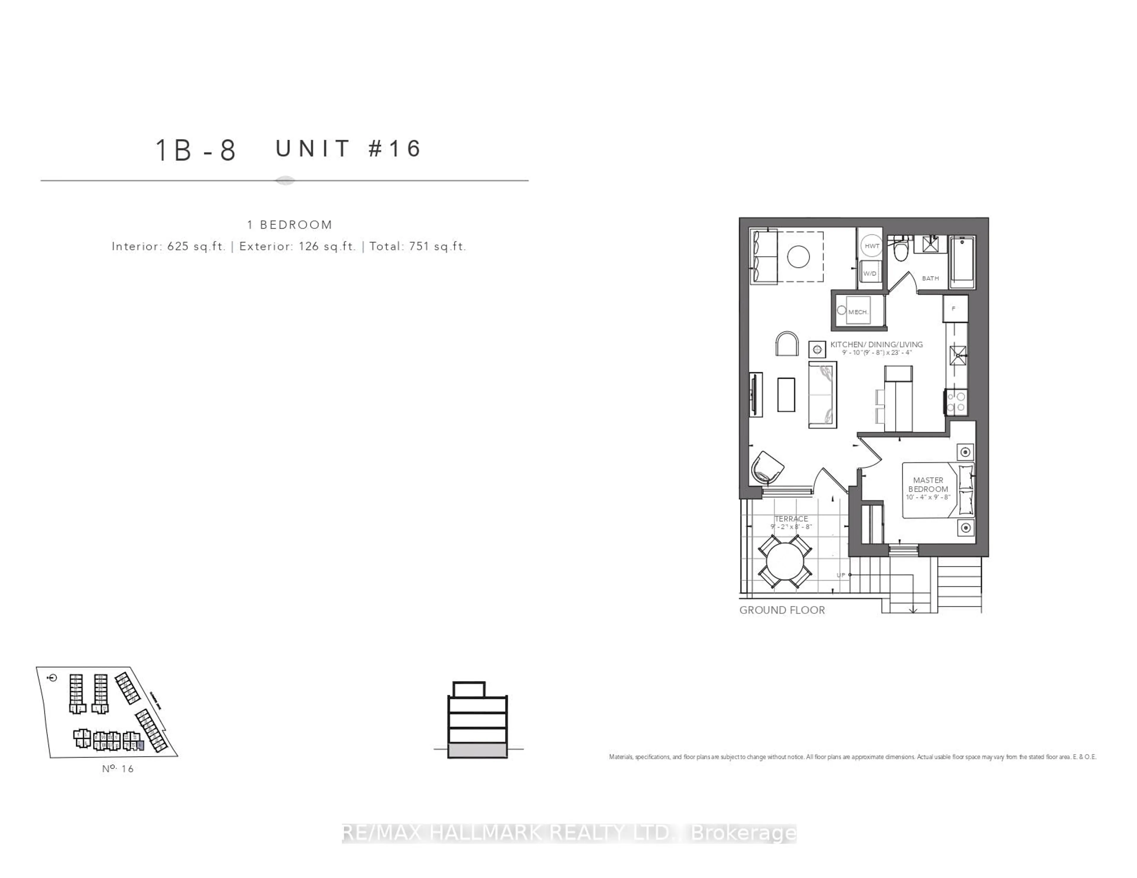 Floor plan for 170 Clonmore Ave #13, Toronto Ontario M1N 1Y1