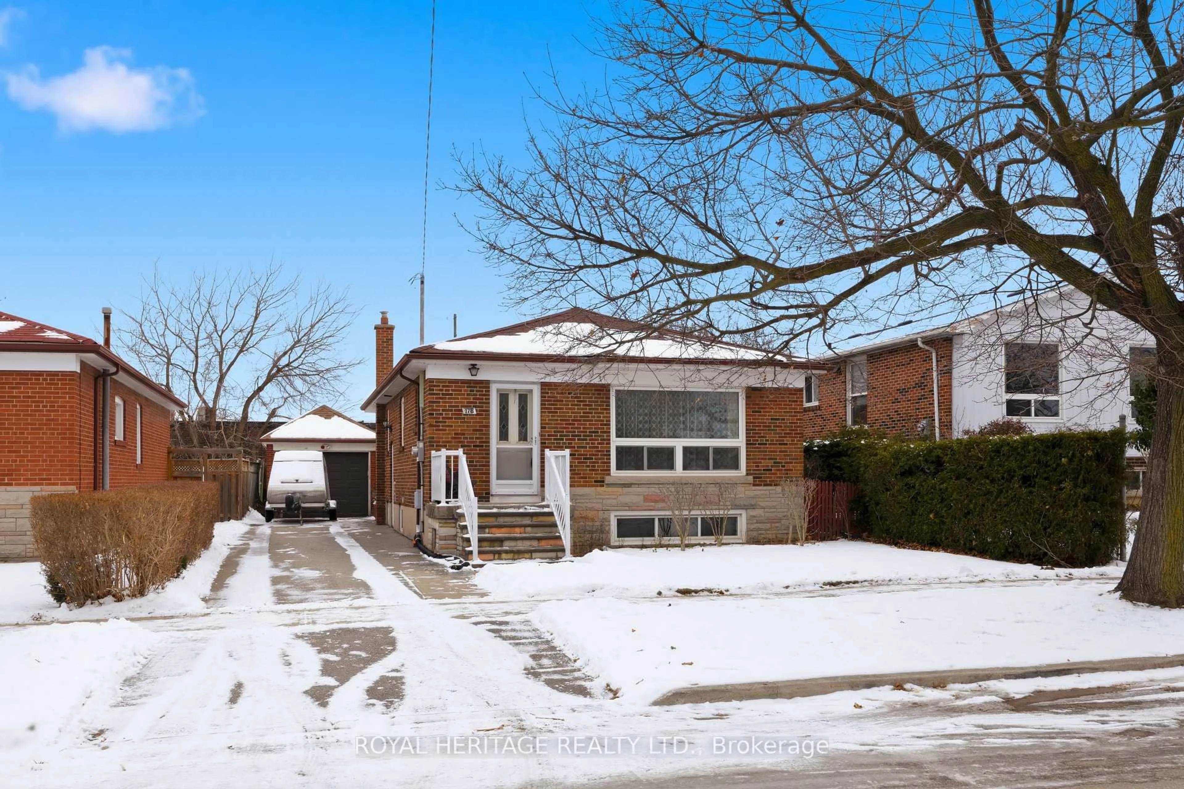 Home with brick exterior material, street for 178 Ellendale Dr, Toronto Ontario M1P 1P4