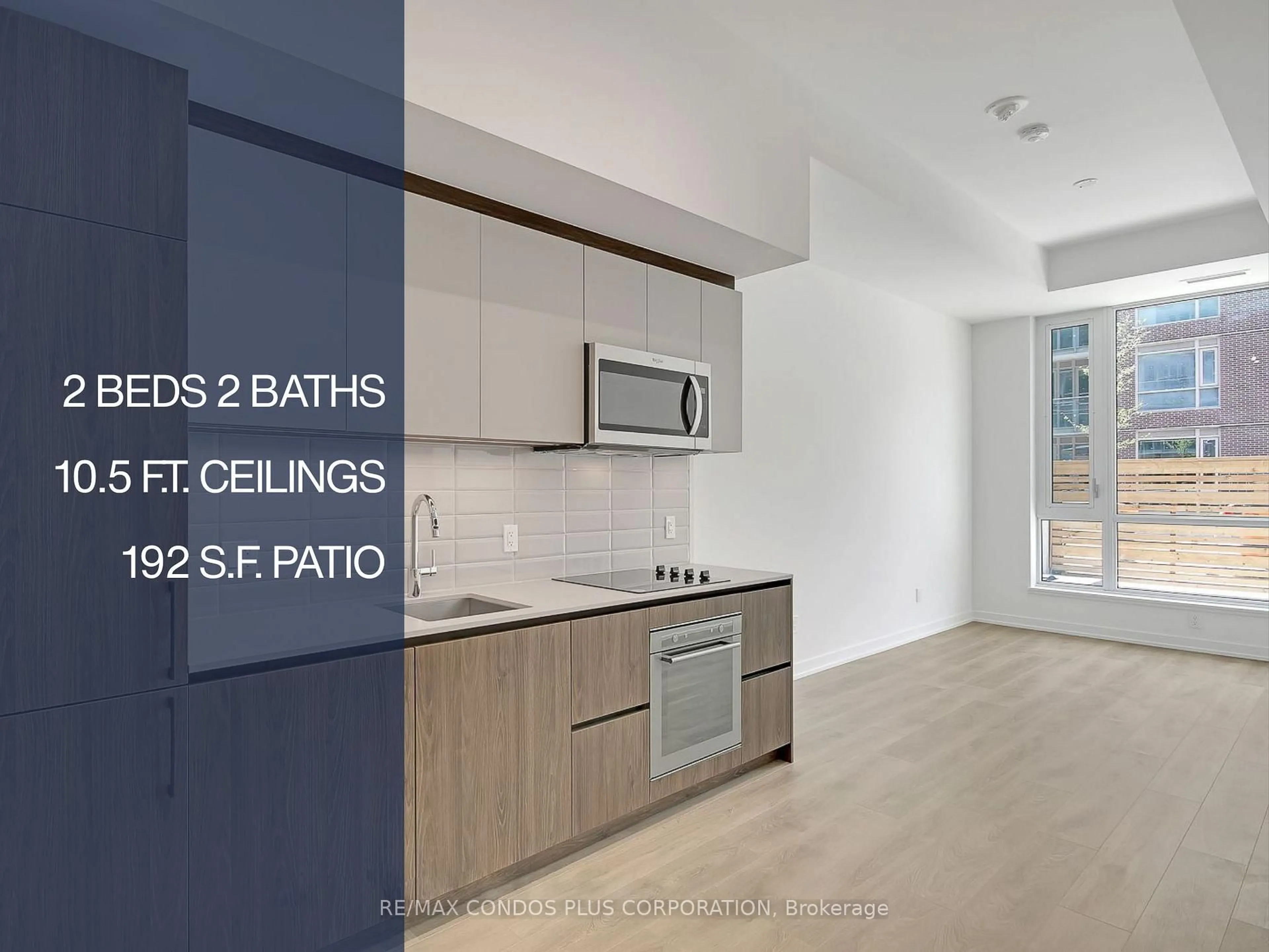 Open concept kitchen, unknown for 150 Logan Ave #121, Toronto Ontario M4M 0E4