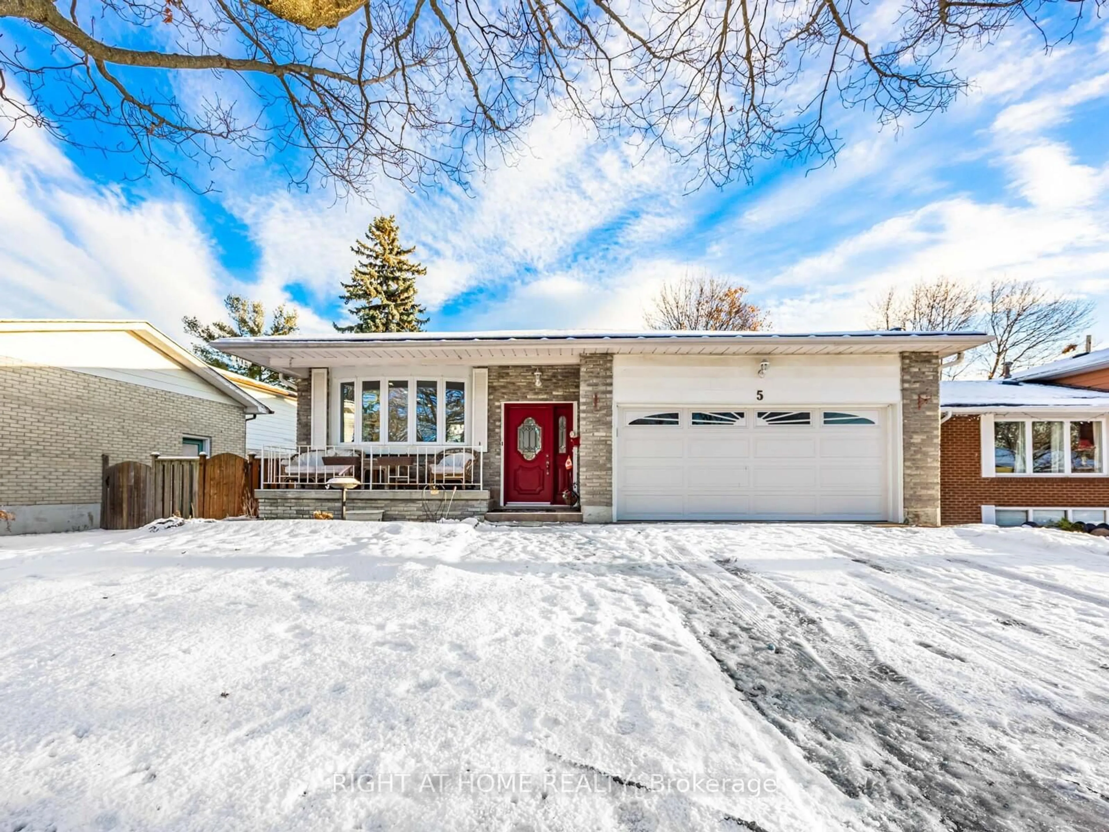 Home with brick exterior material, street for 5 Foord Rd, Ajax Ontario L1S 1K6