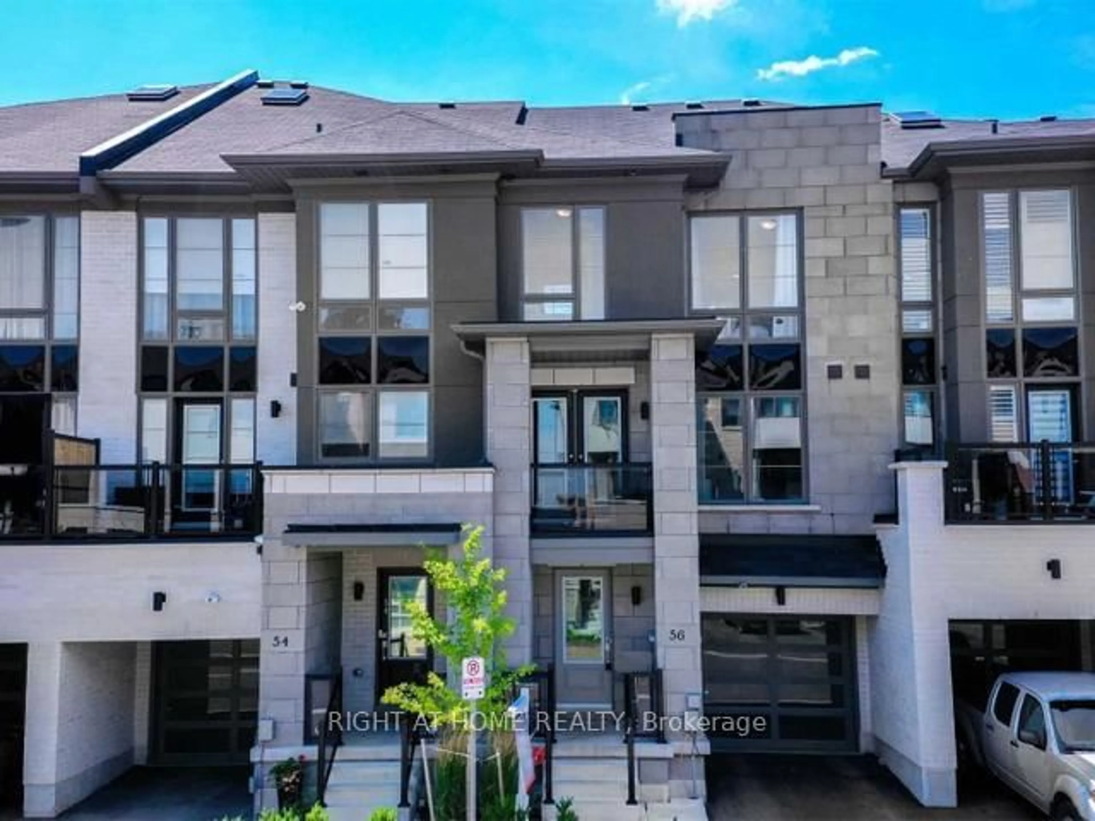 Home with brick exterior material, street for 56 Pallock Hill Way #31, Whitby Ontario L1R 0N5