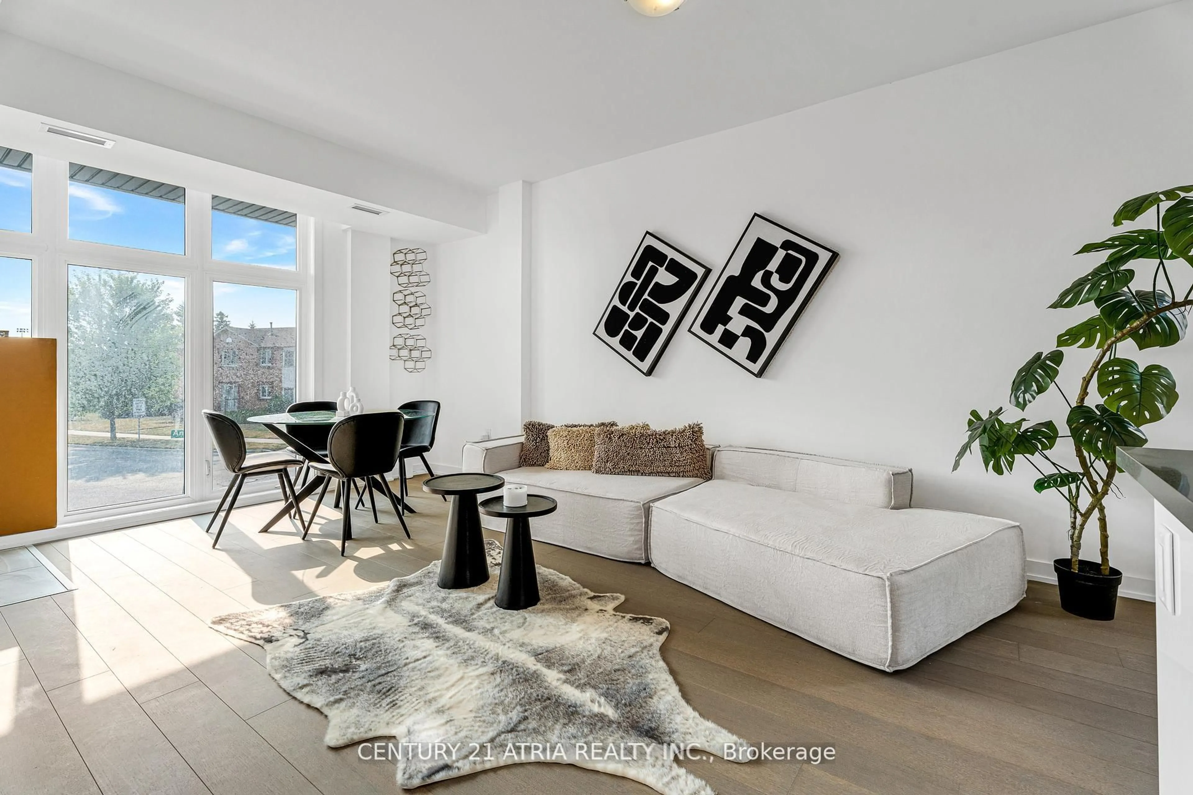 Living room with furniture, unknown for 184 Angus Dr #8, Ajax Ontario L1S 0G5