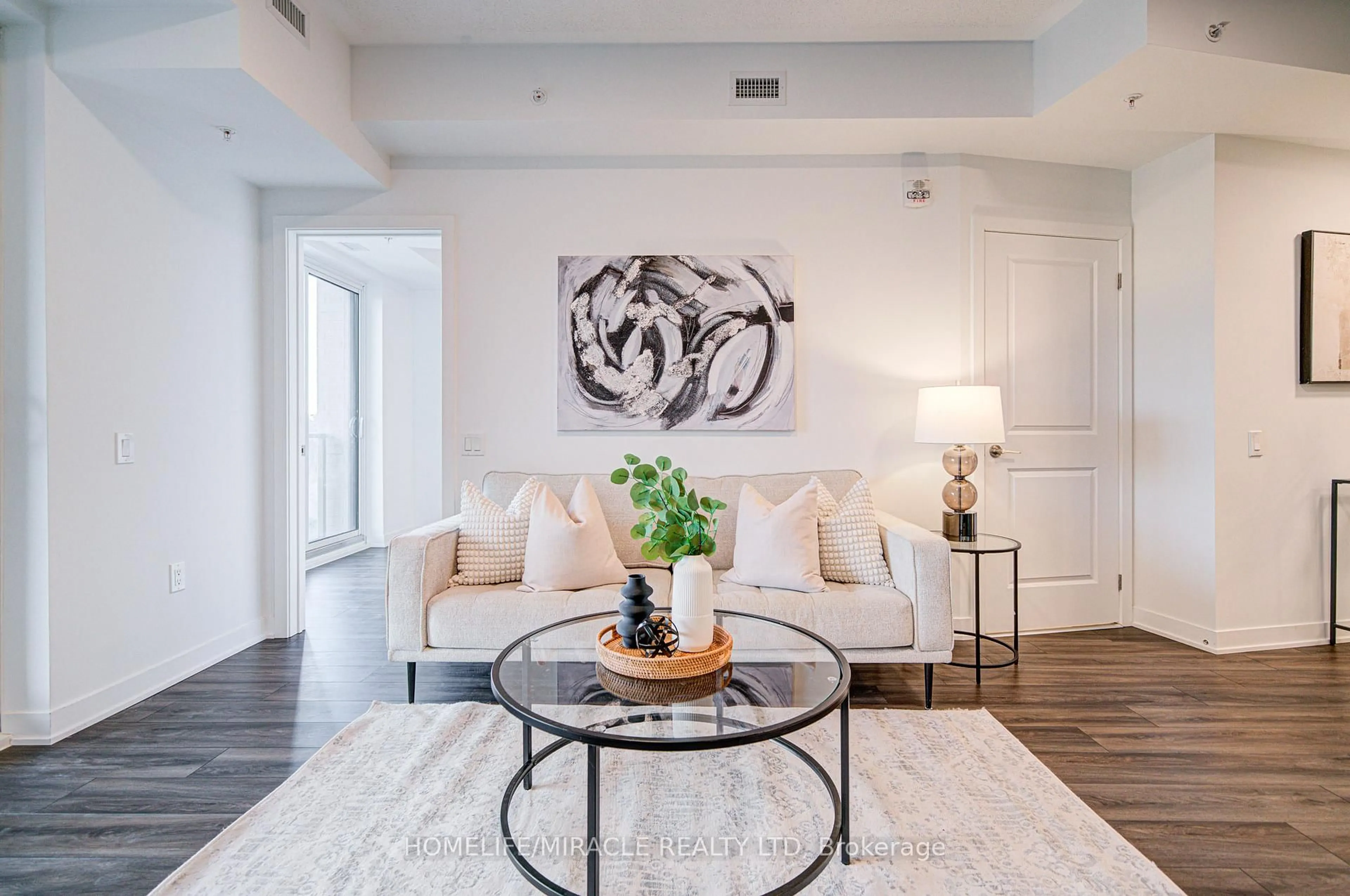 Living room with furniture, unknown for 385 Arctic Red Dr #329, Oshawa Ontario L1L 0H8