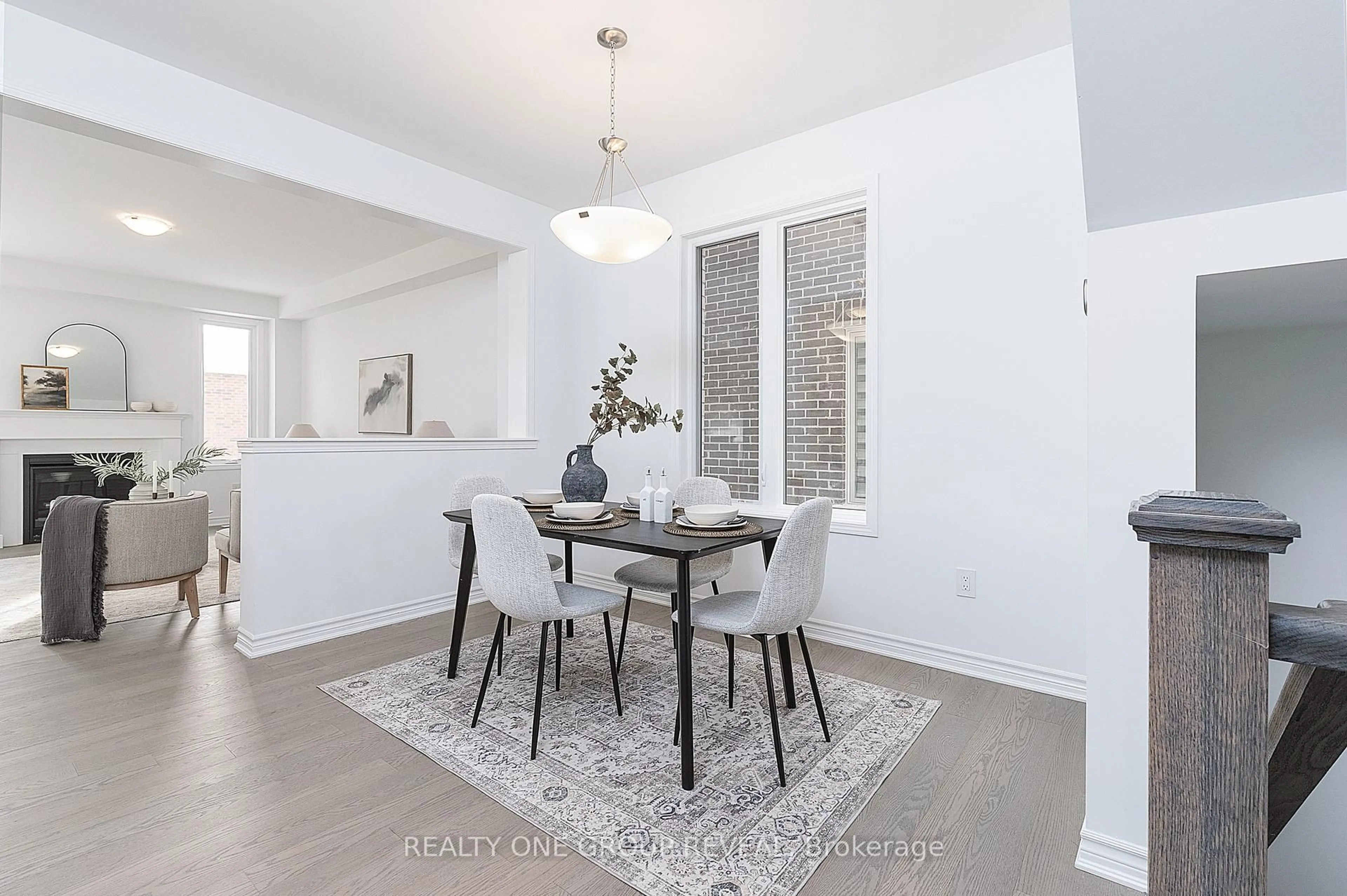 Dining room, ceramic/tile floor for 3352 Marchington Sq, Pickering Ontario L1X 0N1