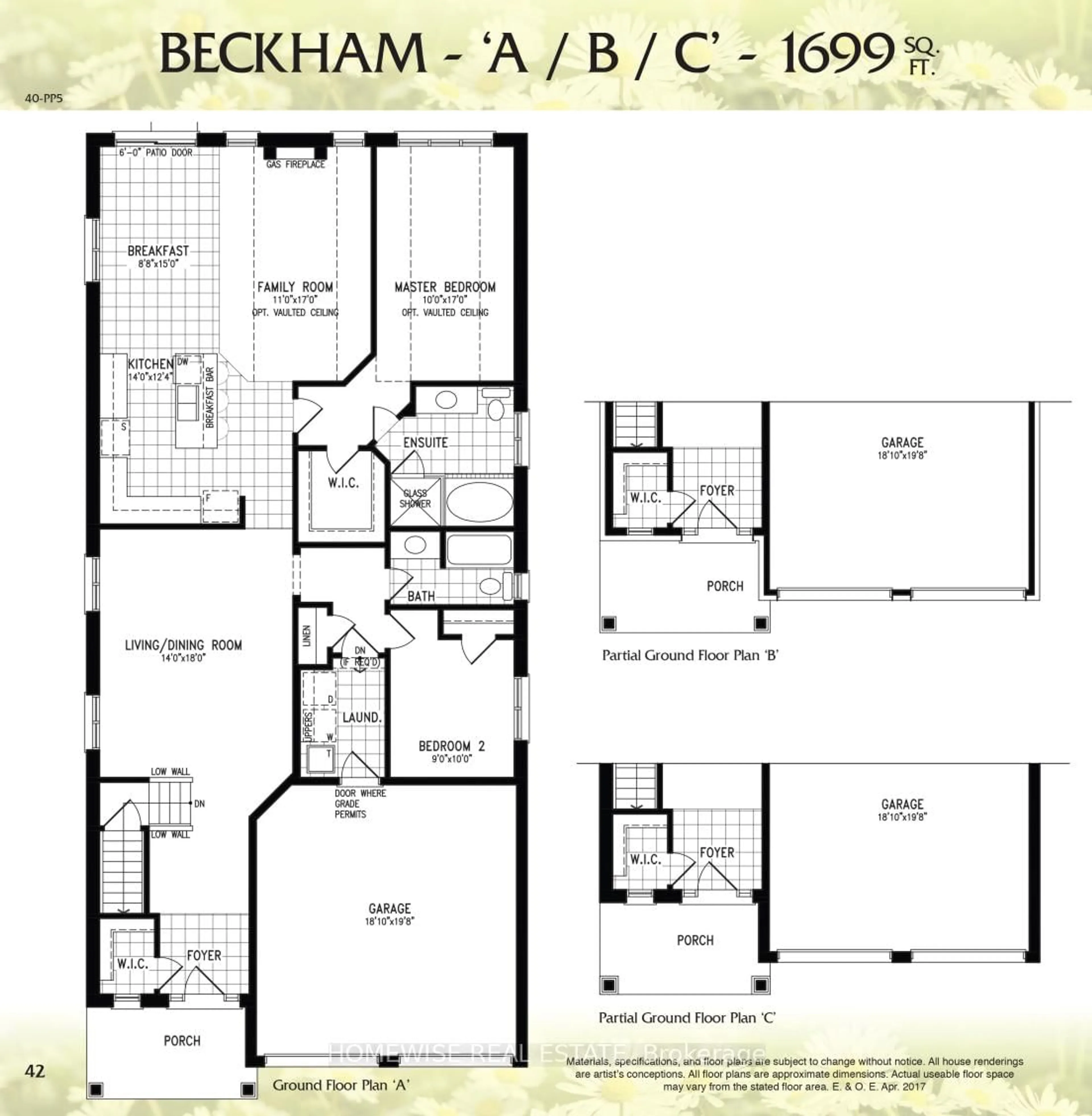 Floor plan for 168 Steinway Dr, Scugog Ontario L9L 1V6