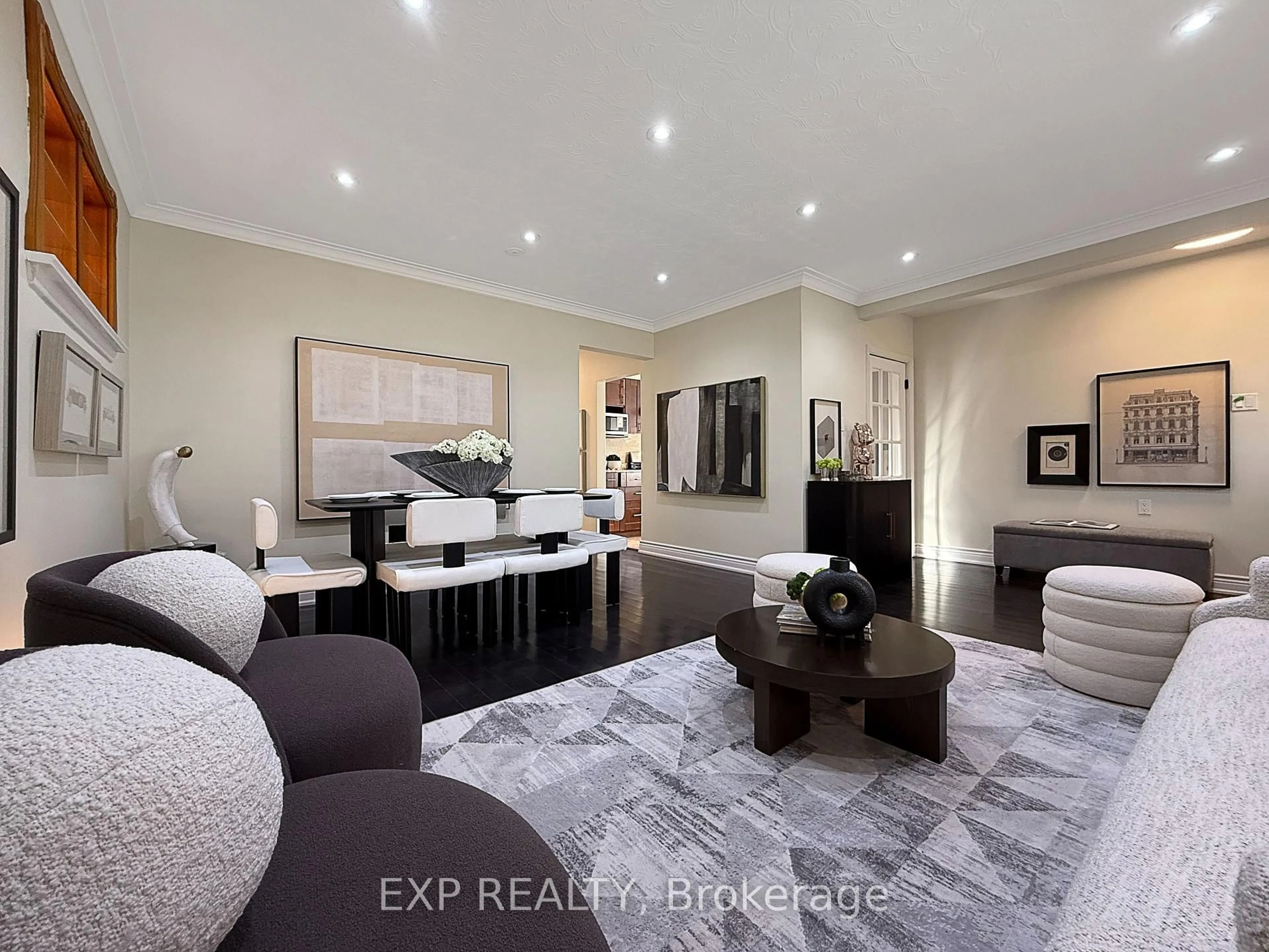 Living room with furniture, unknown for 81 Meldazy Dr, Toronto Ontario M1P 4G2