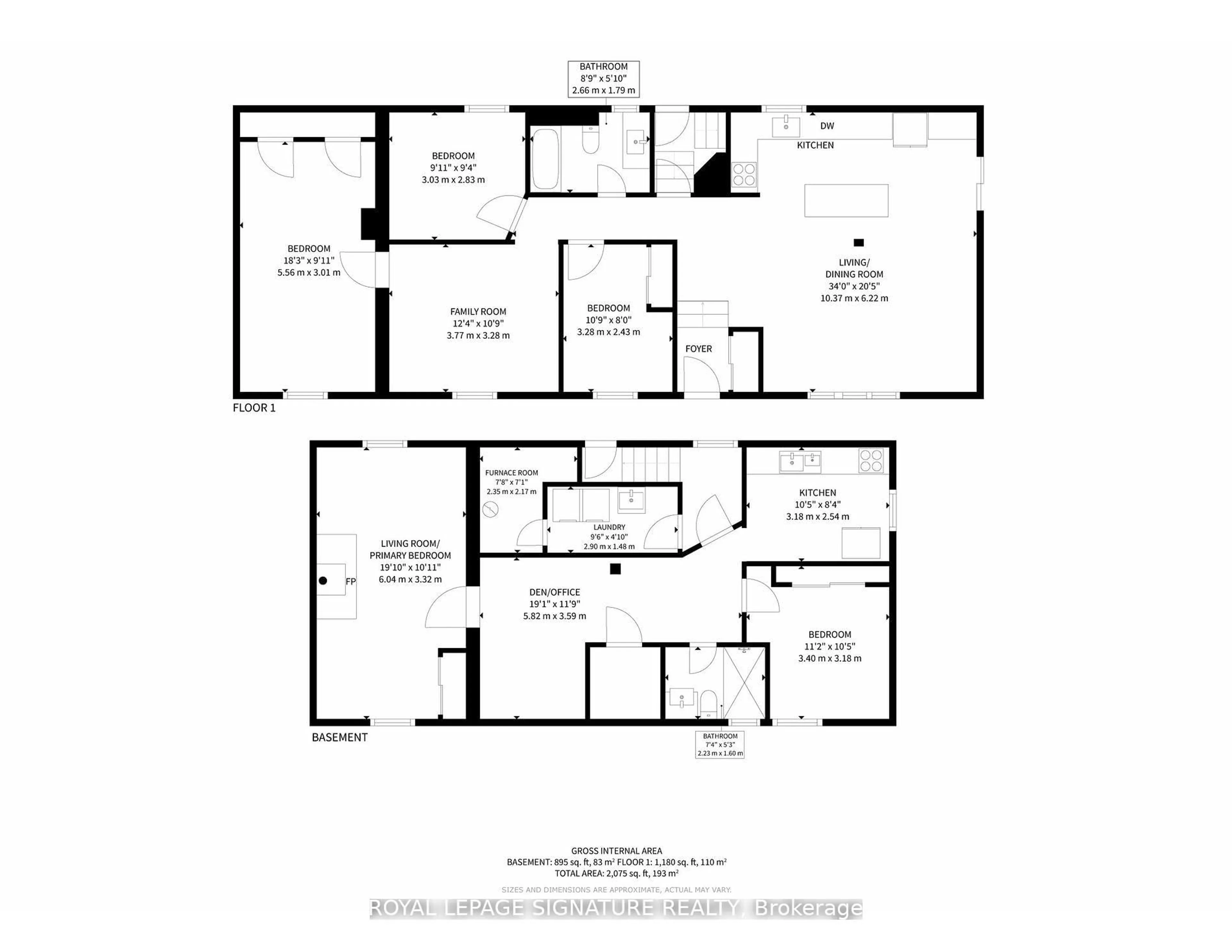 Floor plan for 2 Kilpatrick Pl, Toronto Ontario M1R 2A8