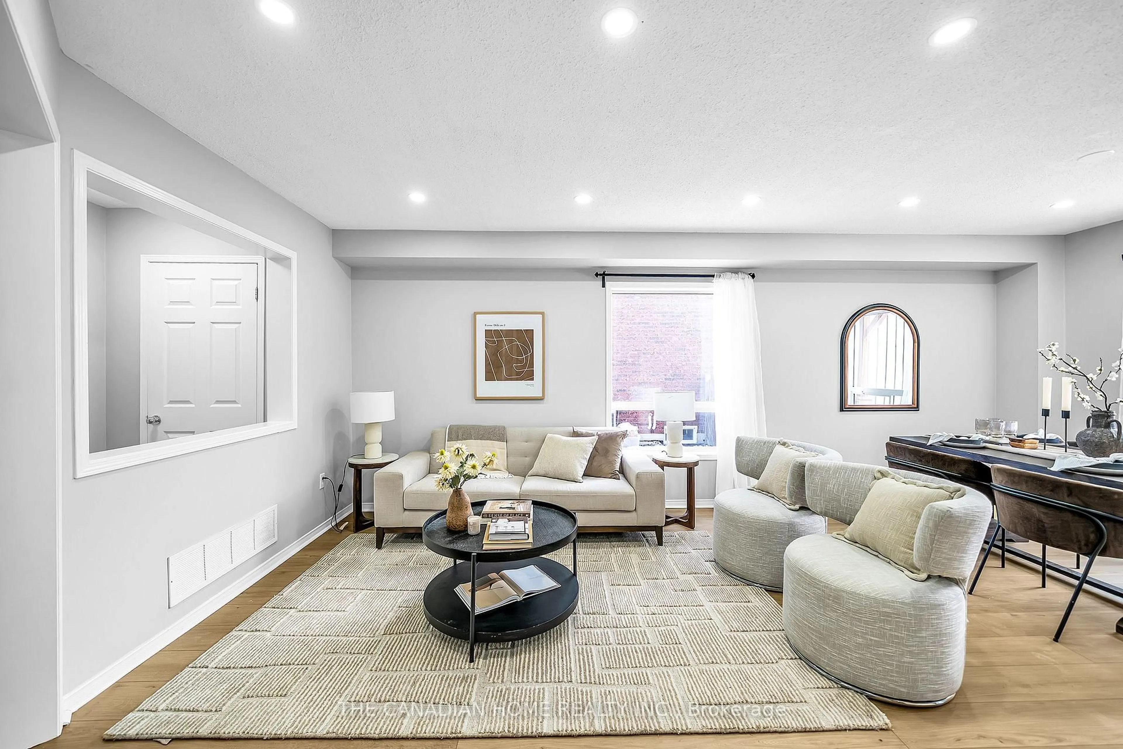 Living room with furniture, unknown for 169 Harmer Dr, Clarington Ontario L1B 1P9