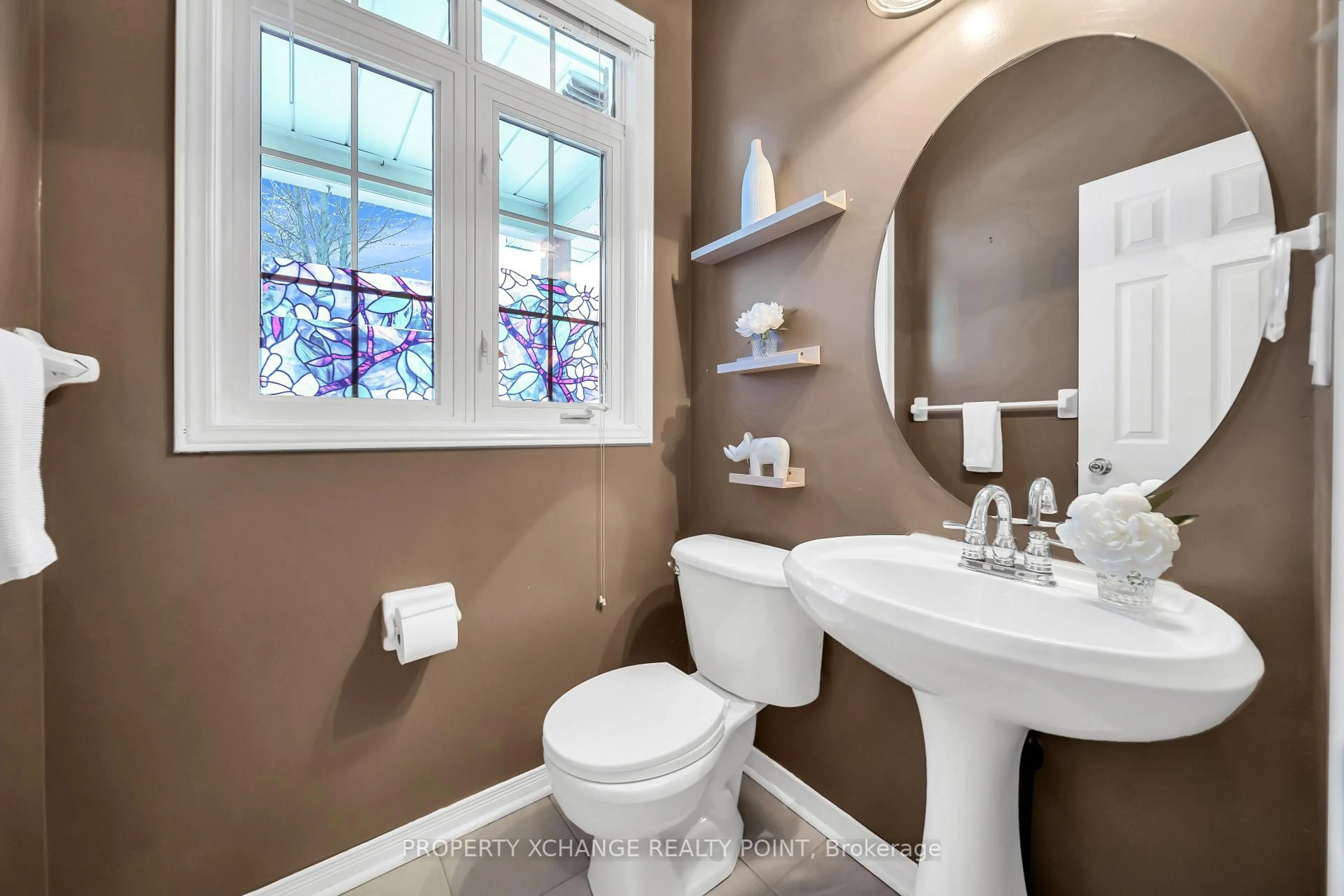 Contemporary bathroom, ceramic/tile floor for 1187 Springbank Dr, Oshawa Ontario L1K 2M9