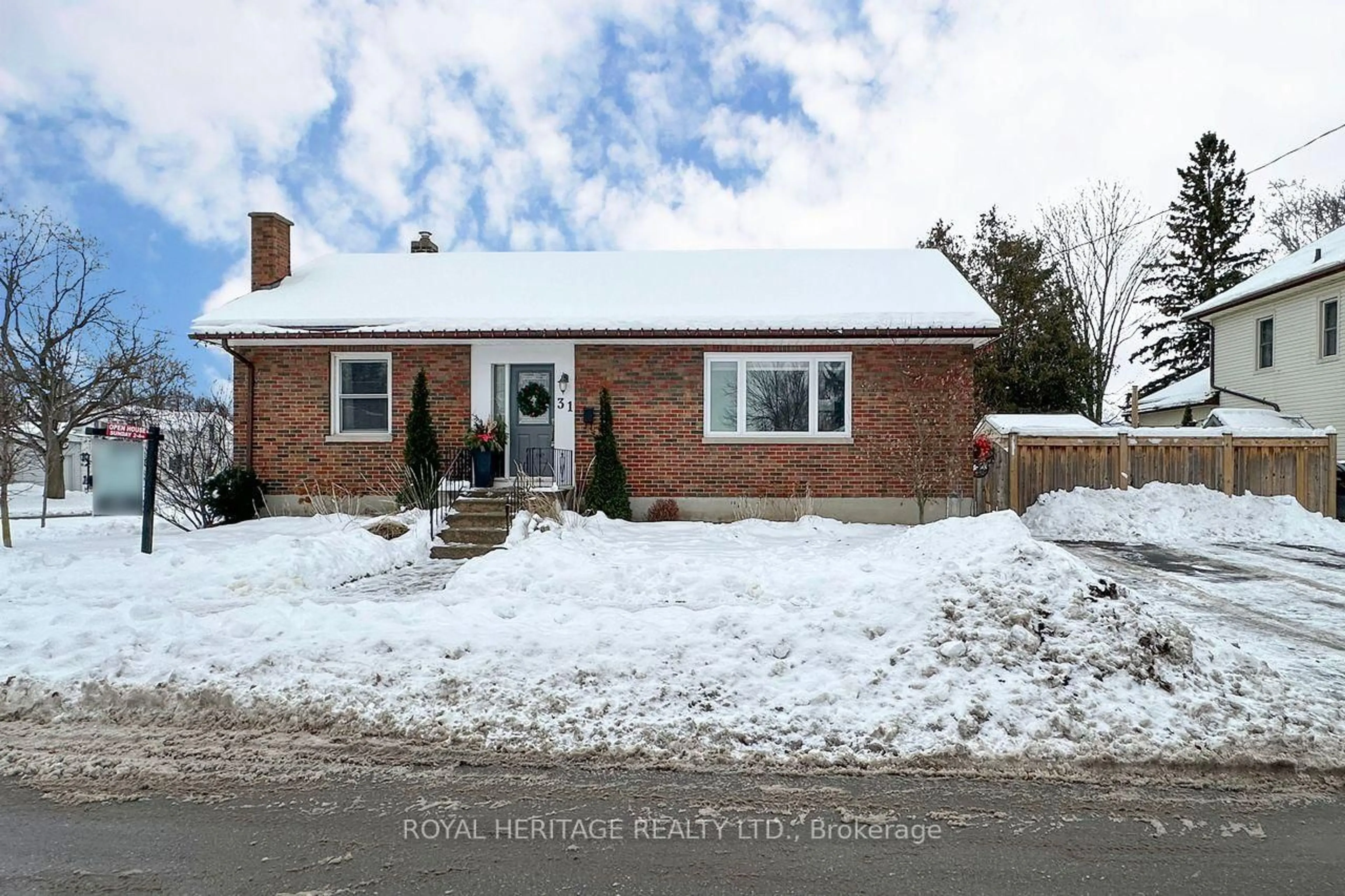 Home with brick exterior material, street for 31 O'Dell St, Clarington Ontario L1C 1Z6