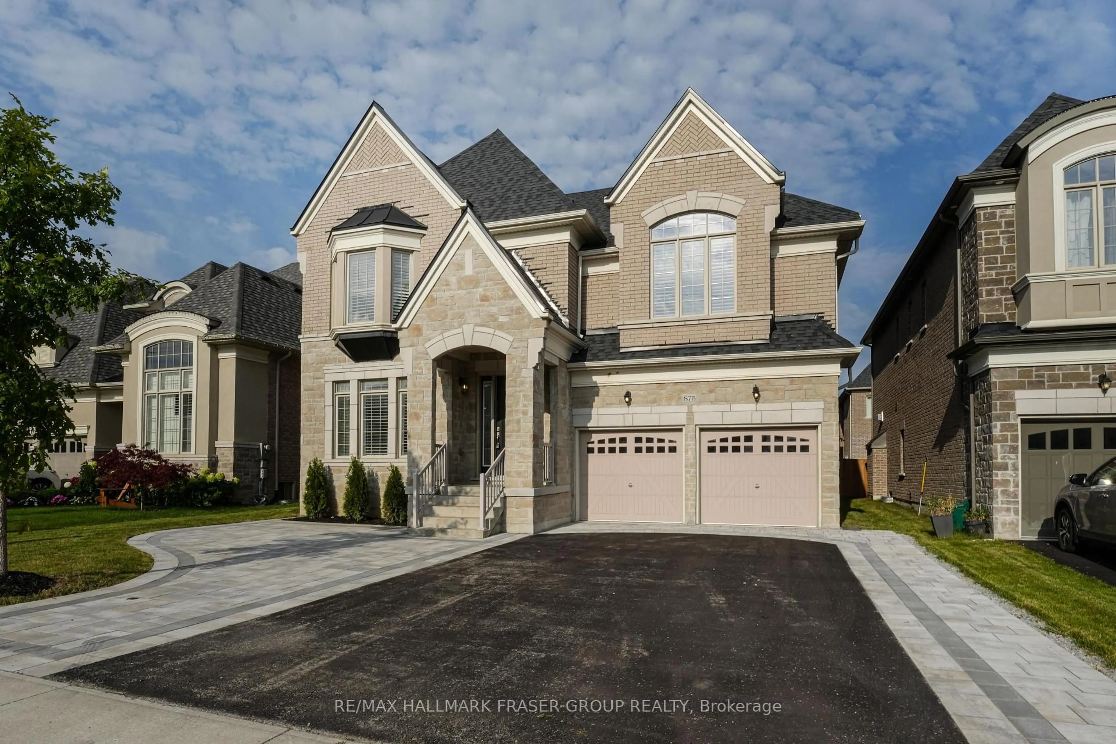 Home with brick exterior material, street for 875 Riverside Dr, Ajax Ontario L1T 3S2