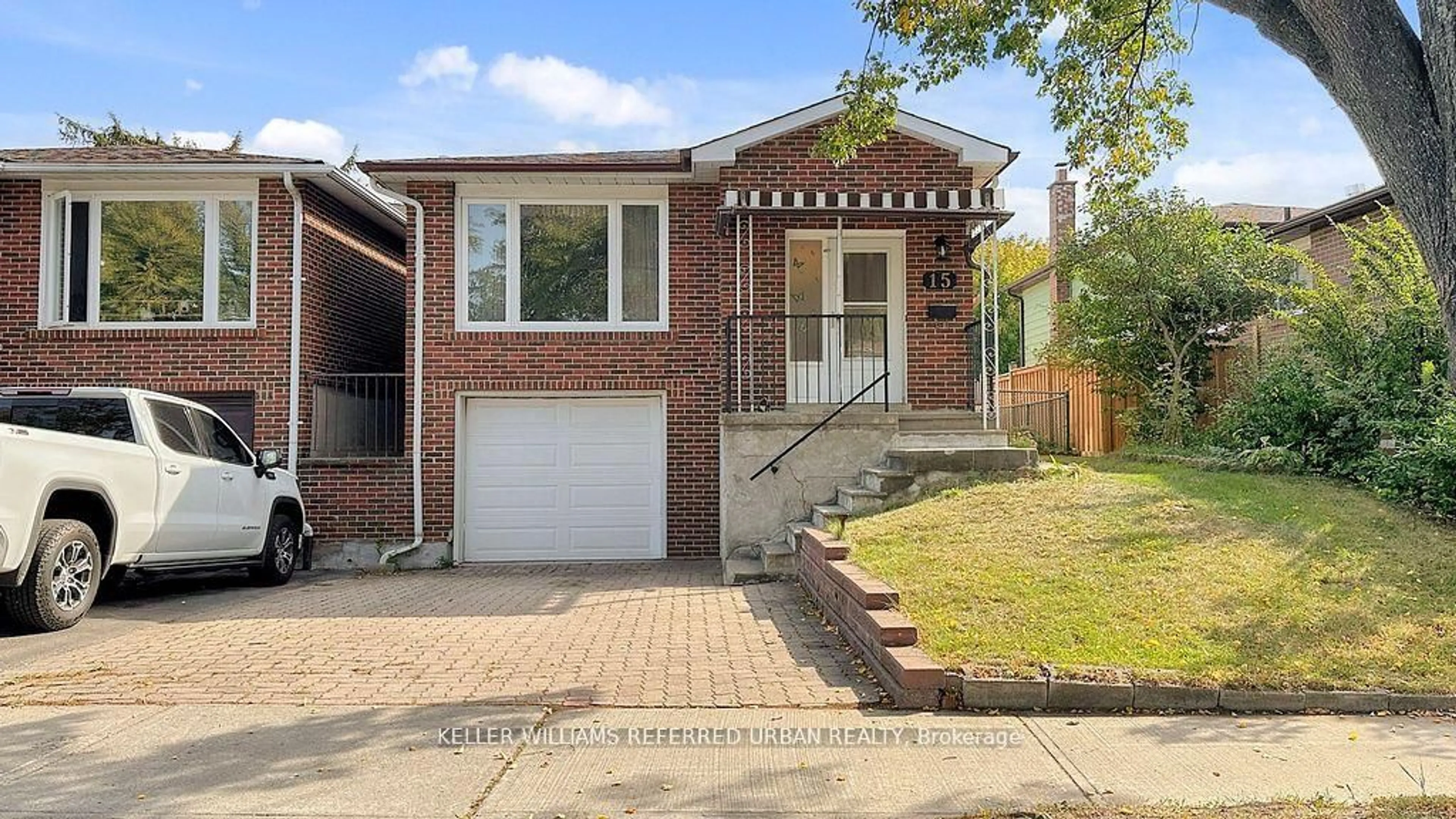 Home with brick exterior material, street for 15 Thistlewaite Cres, Toronto Ontario M1S 3Y8