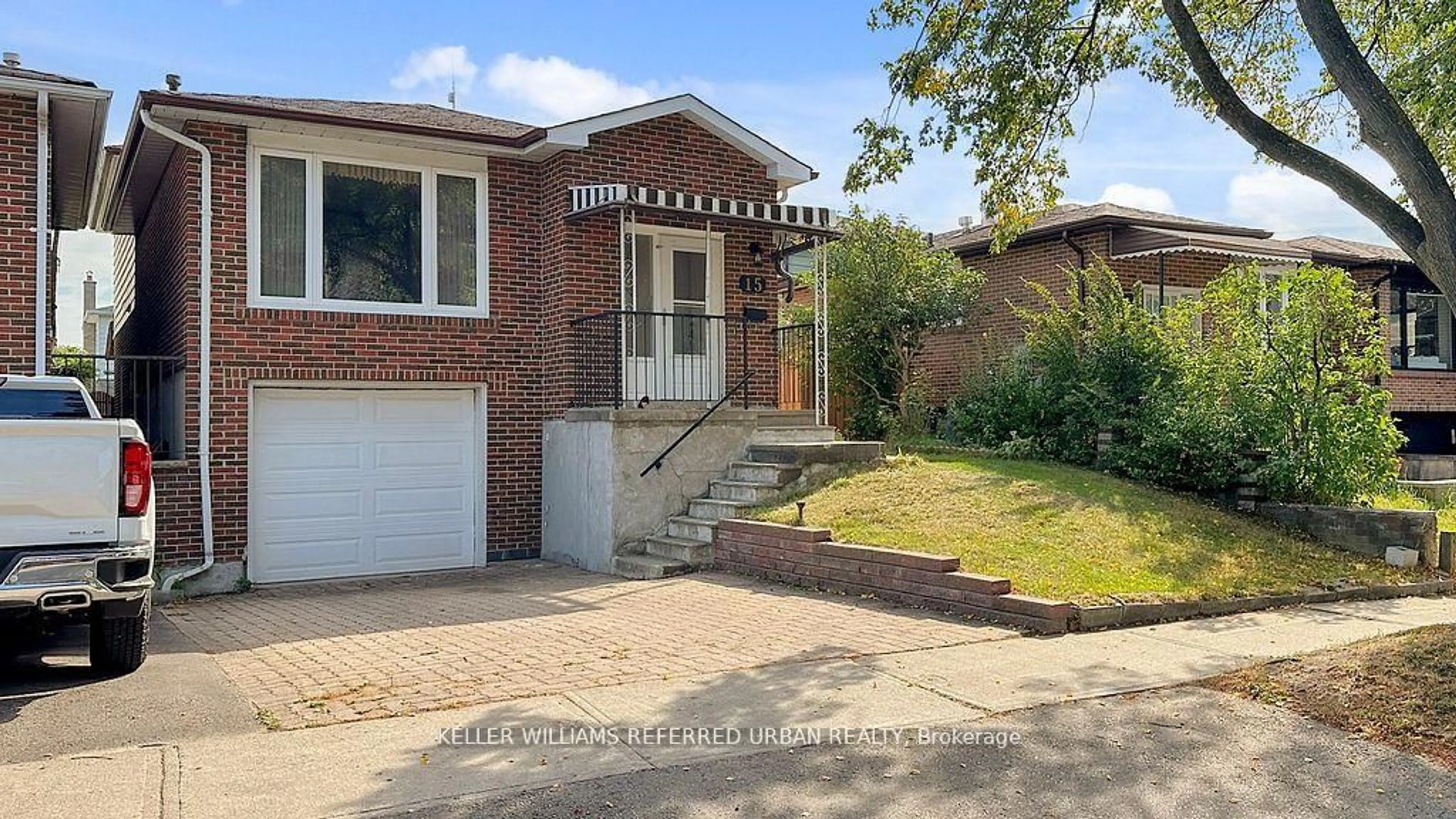 Home with brick exterior material, street for 15 Thistlewaite Cres, Toronto Ontario M1S 3Y8