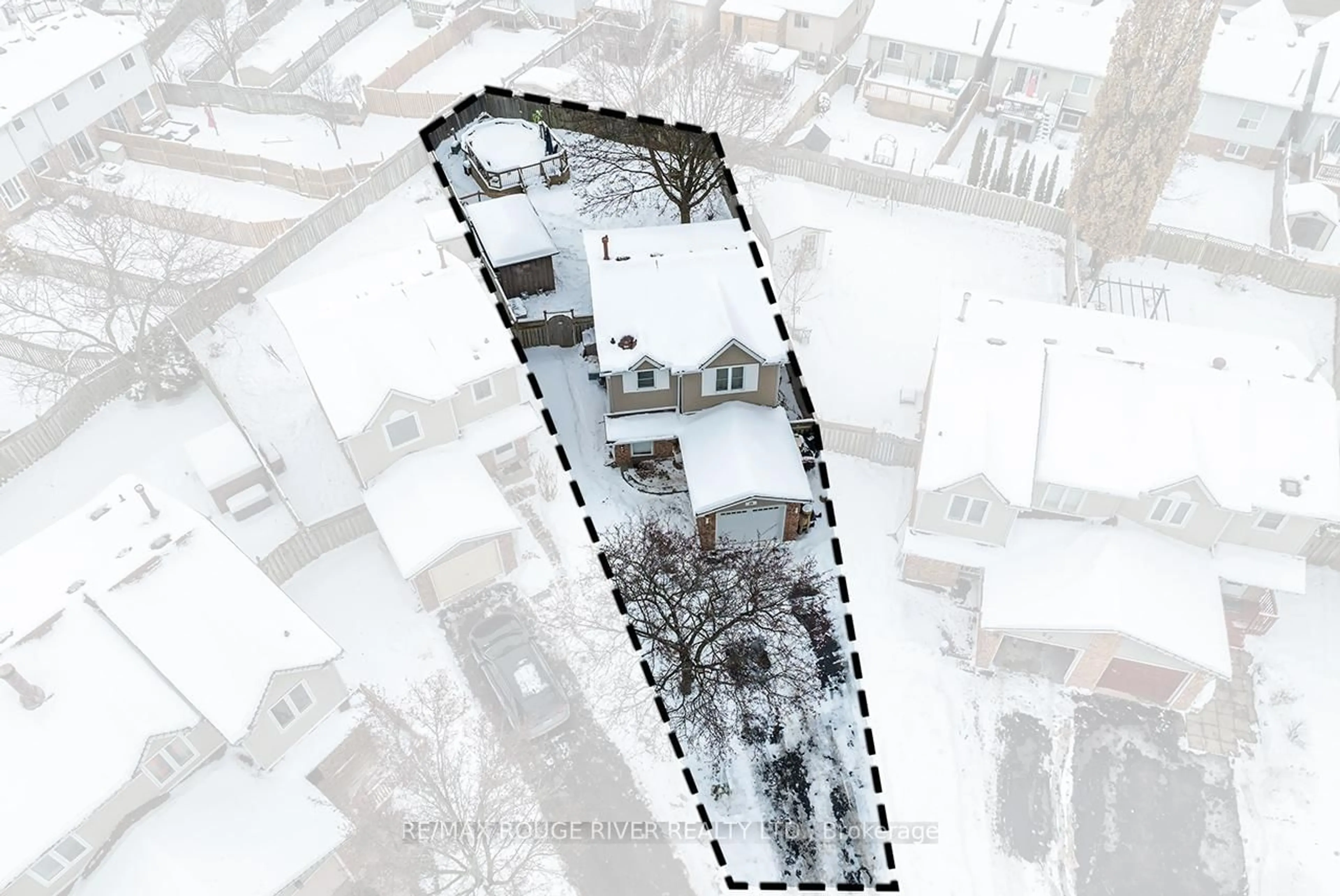 Picture of a map for 29 Elford Dr, Clarington Ontario L1C 4R3