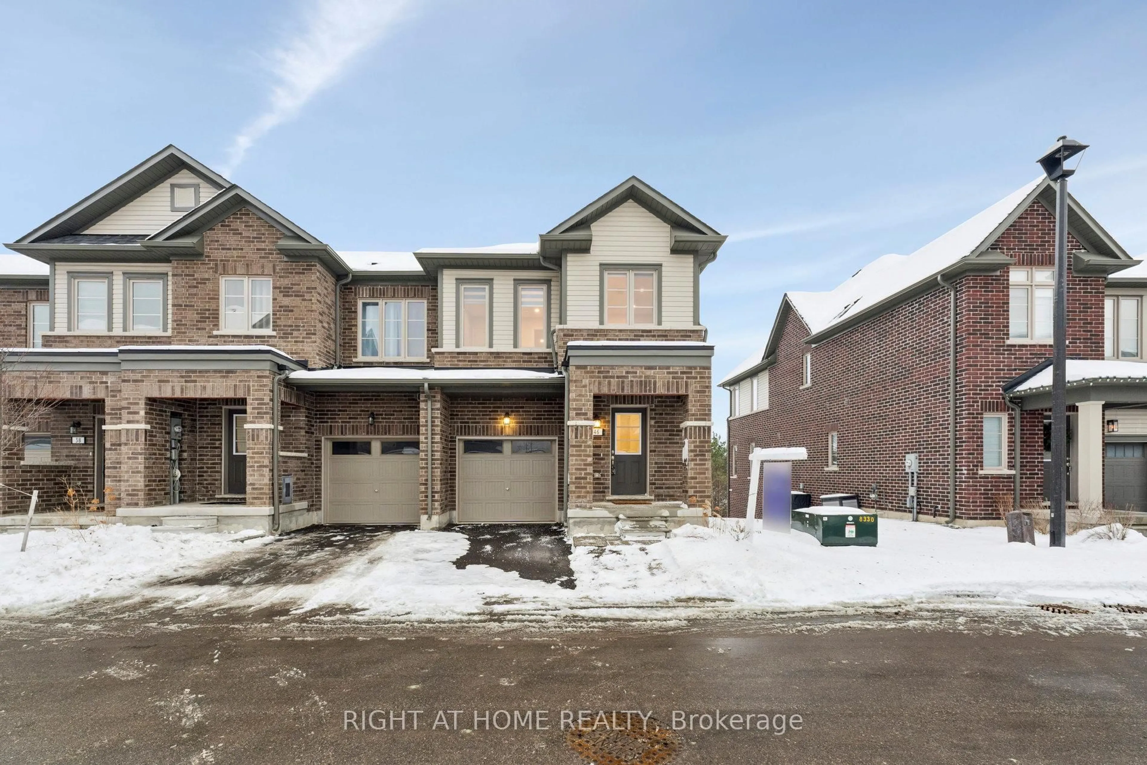 Home with brick exterior material, street for 46 Senay Circ, Clarington Ontario L1E 0H8