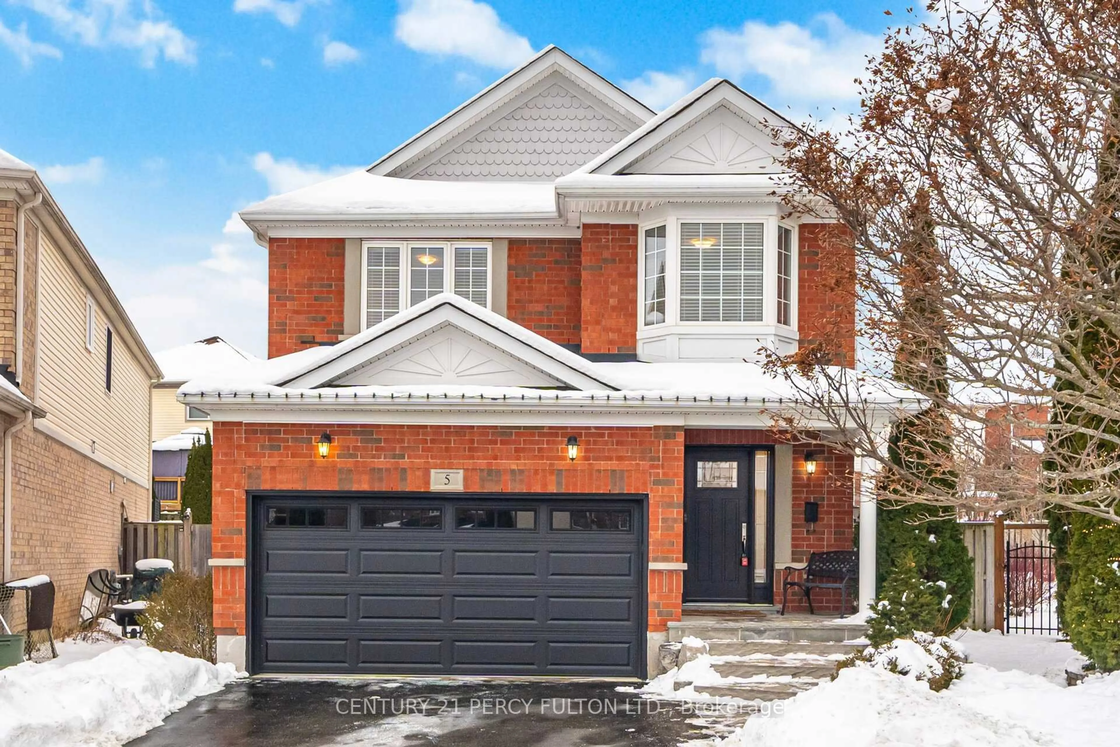Home with brick exterior material, street for 5 Waldron Crt, Ajax Ontario L1T 4X2
