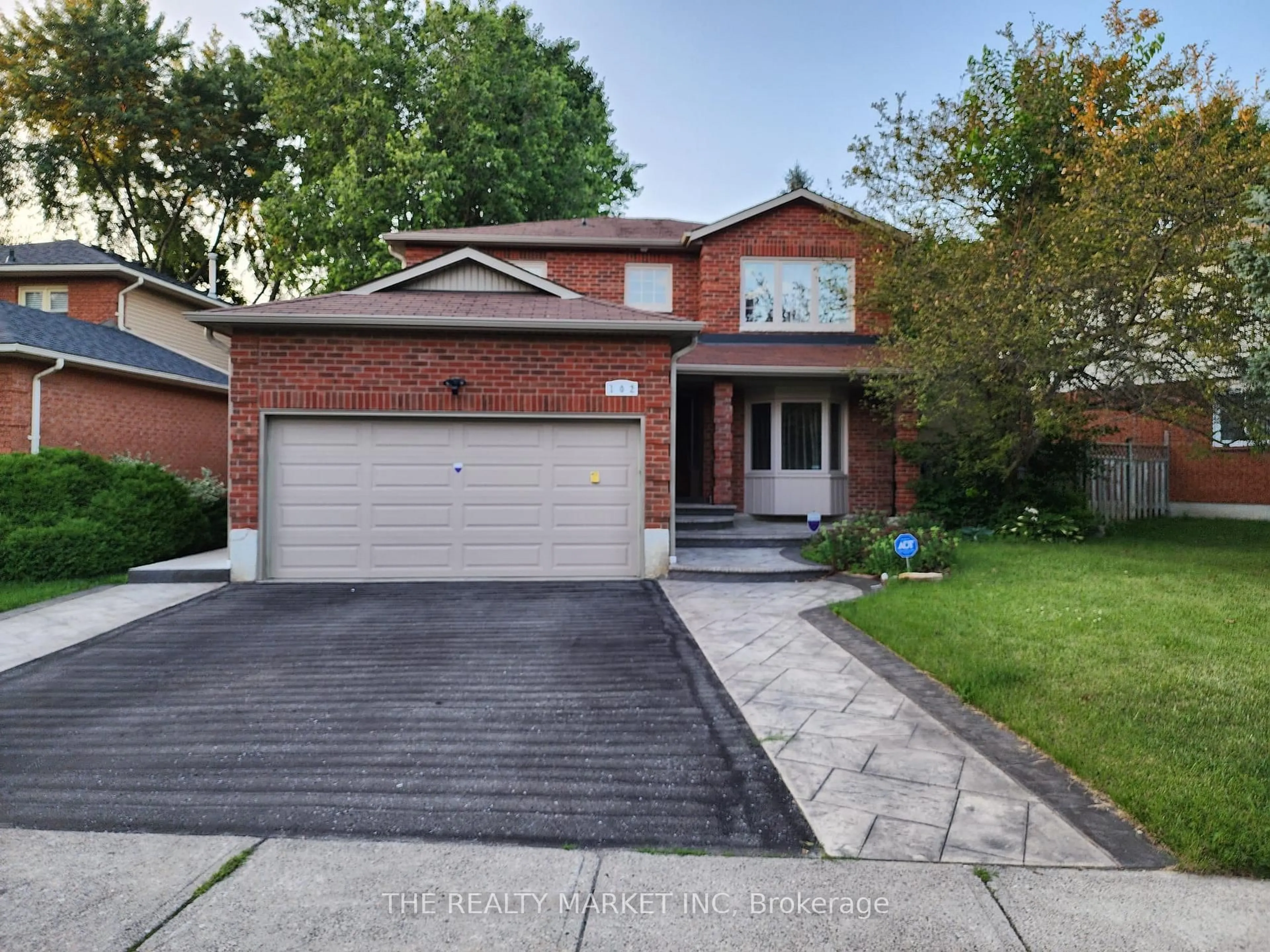 Home with brick exterior material, street for 102 William Stephenson Dr, Whitby Ontario L1N 8T1