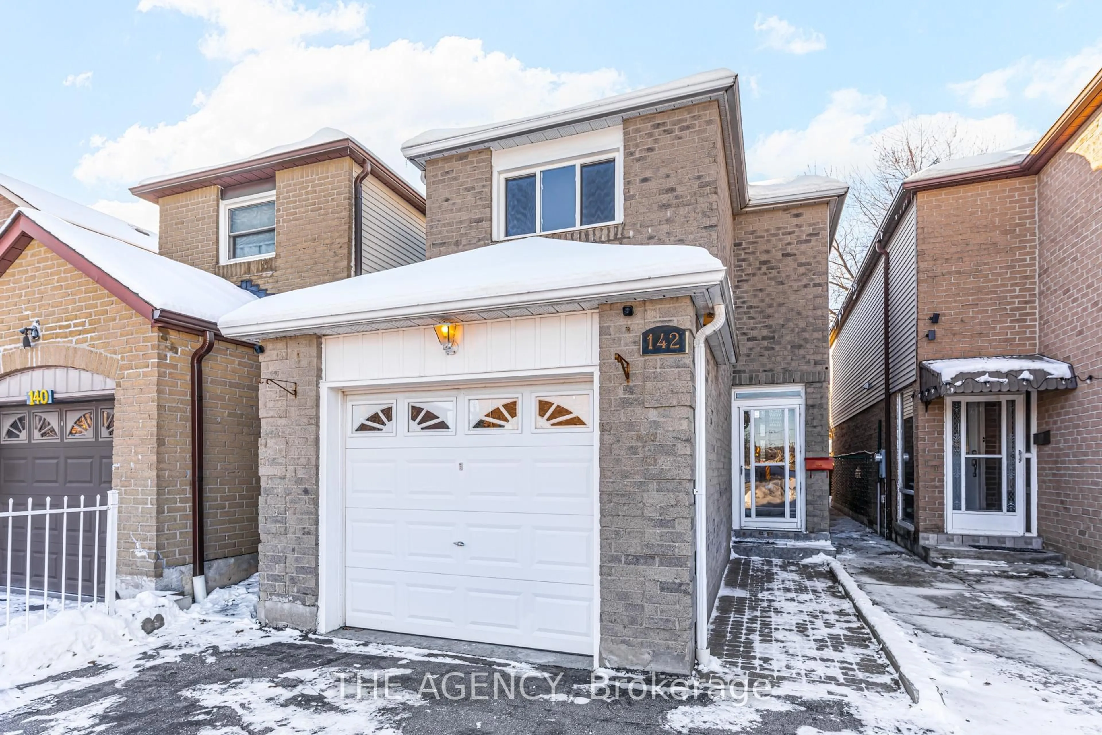 Home with brick exterior material, street for 142 Greenbrae Crct, Toronto Ontario M1H 1R3