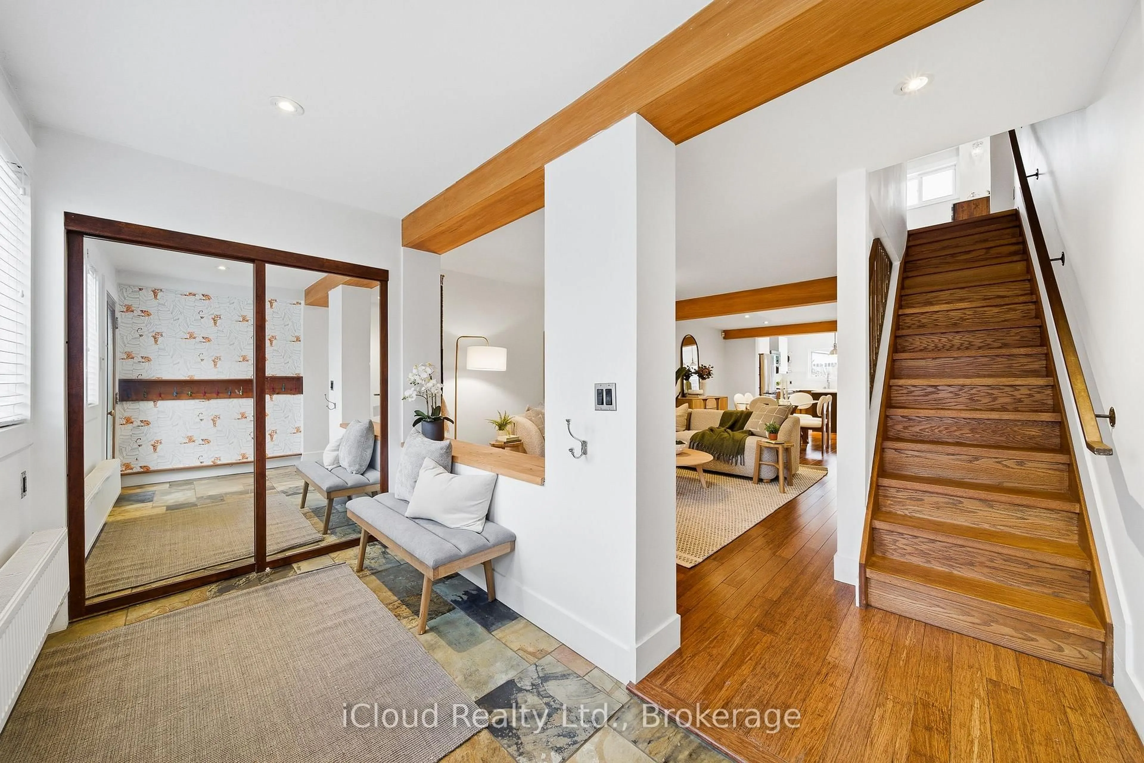 Indoor entryway for 56 Arundel Ave, Toronto Ontario M4K 3A4