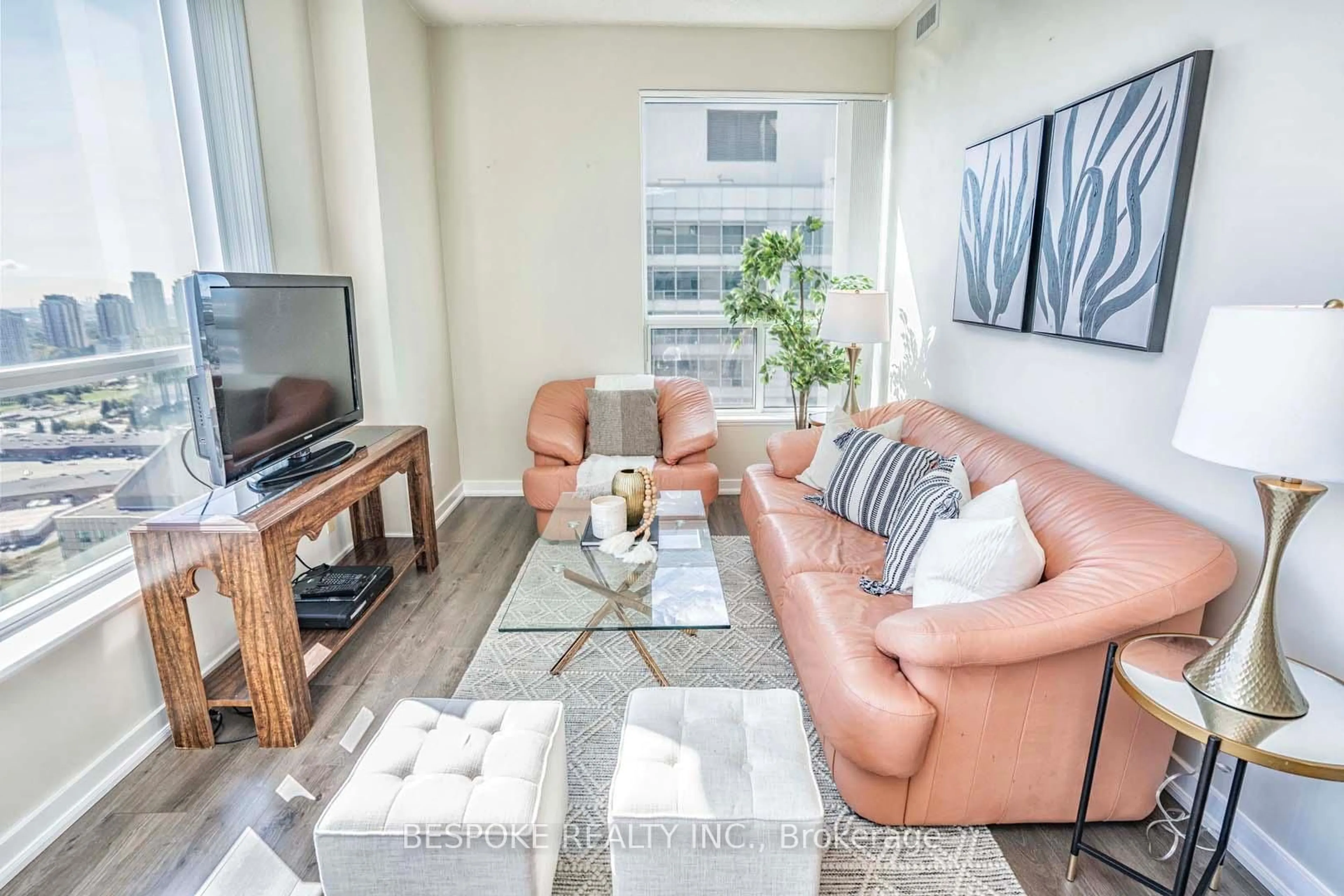 Living room with furniture, unknown for 38 Lee Centre Dr #PH303, Toronto Ontario M1H 3J7