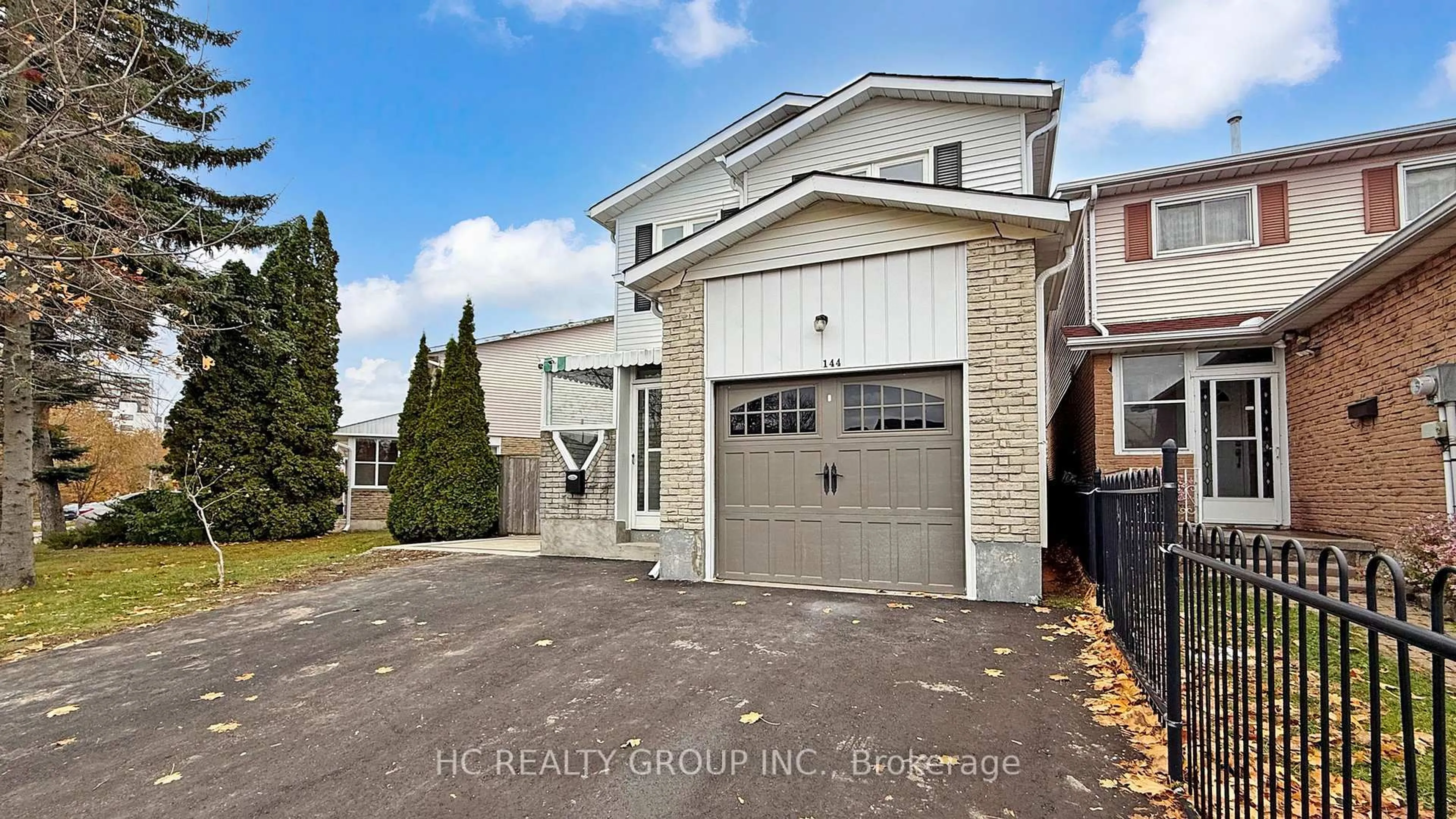 Home with brick exterior material, street for 144 Silver Springs Blvd, Toronto Ontario M1V 1N1