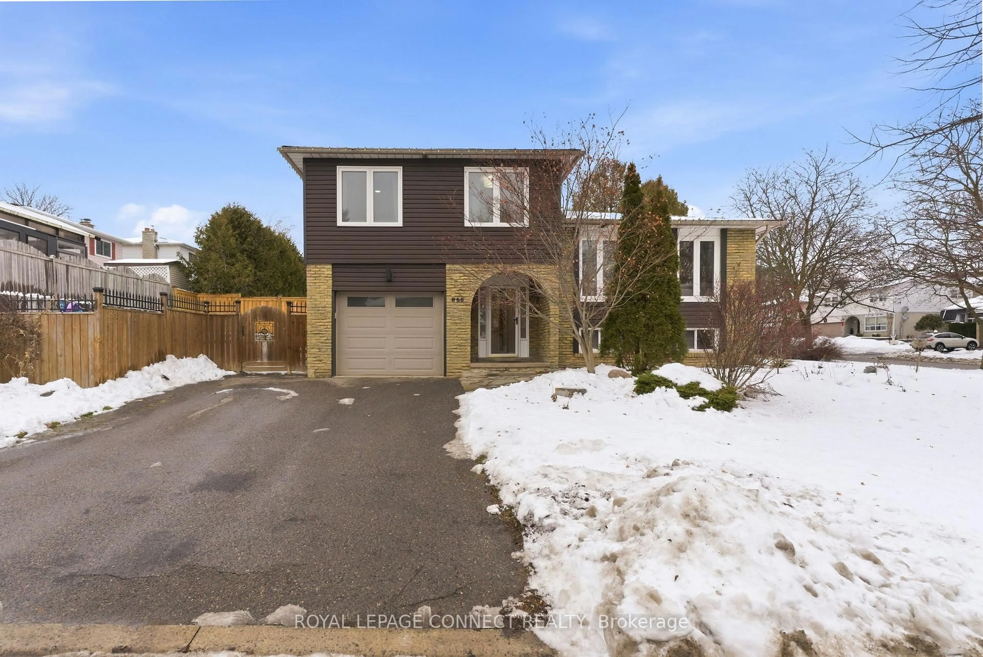 Home with brick exterior material, street for 856 Sorrento Ave, Oshawa Ontario L1J 6V9