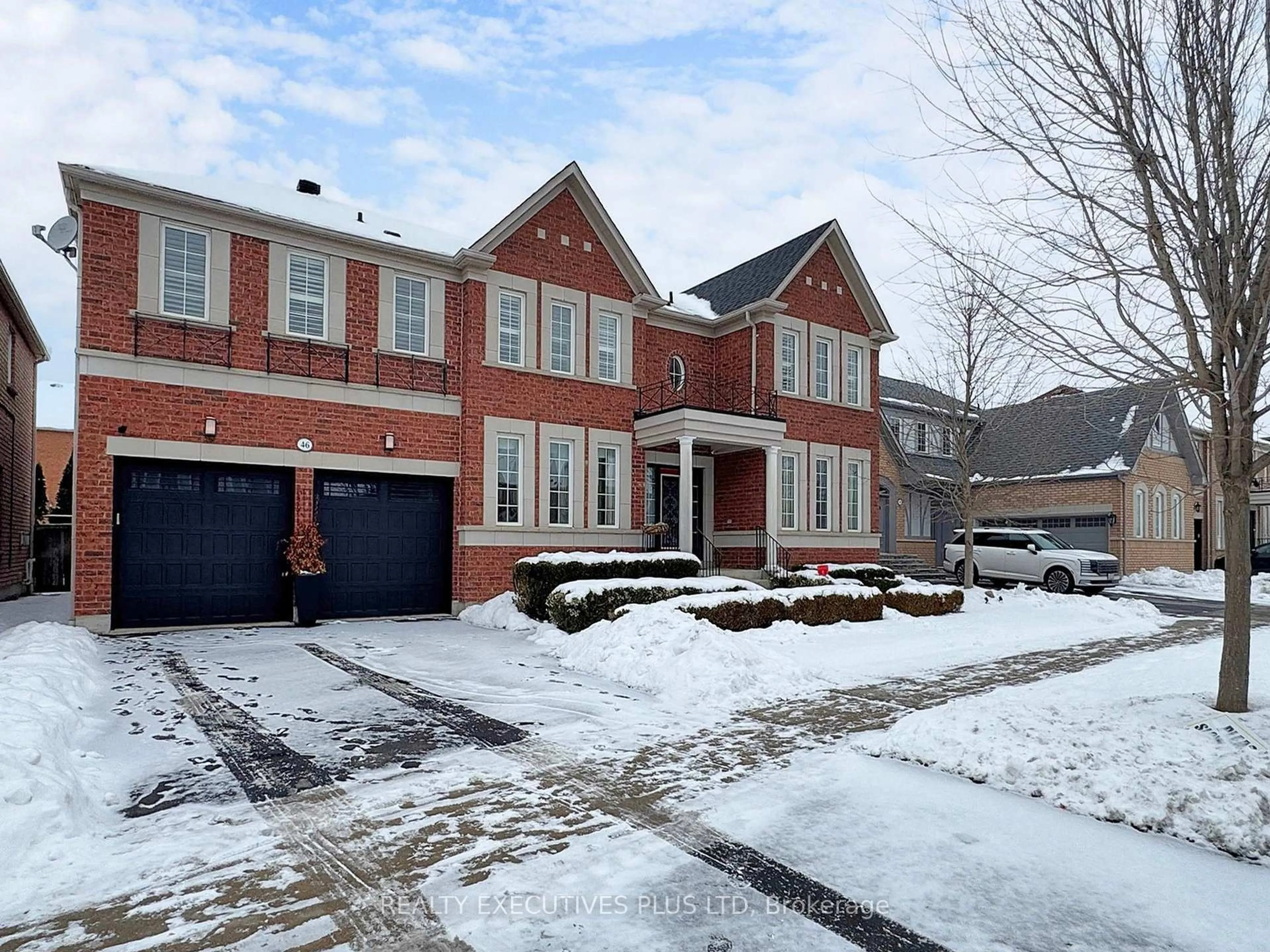 Home with brick exterior material, street for 46 Williamson Dr, Ajax Ontario L1T 4M9