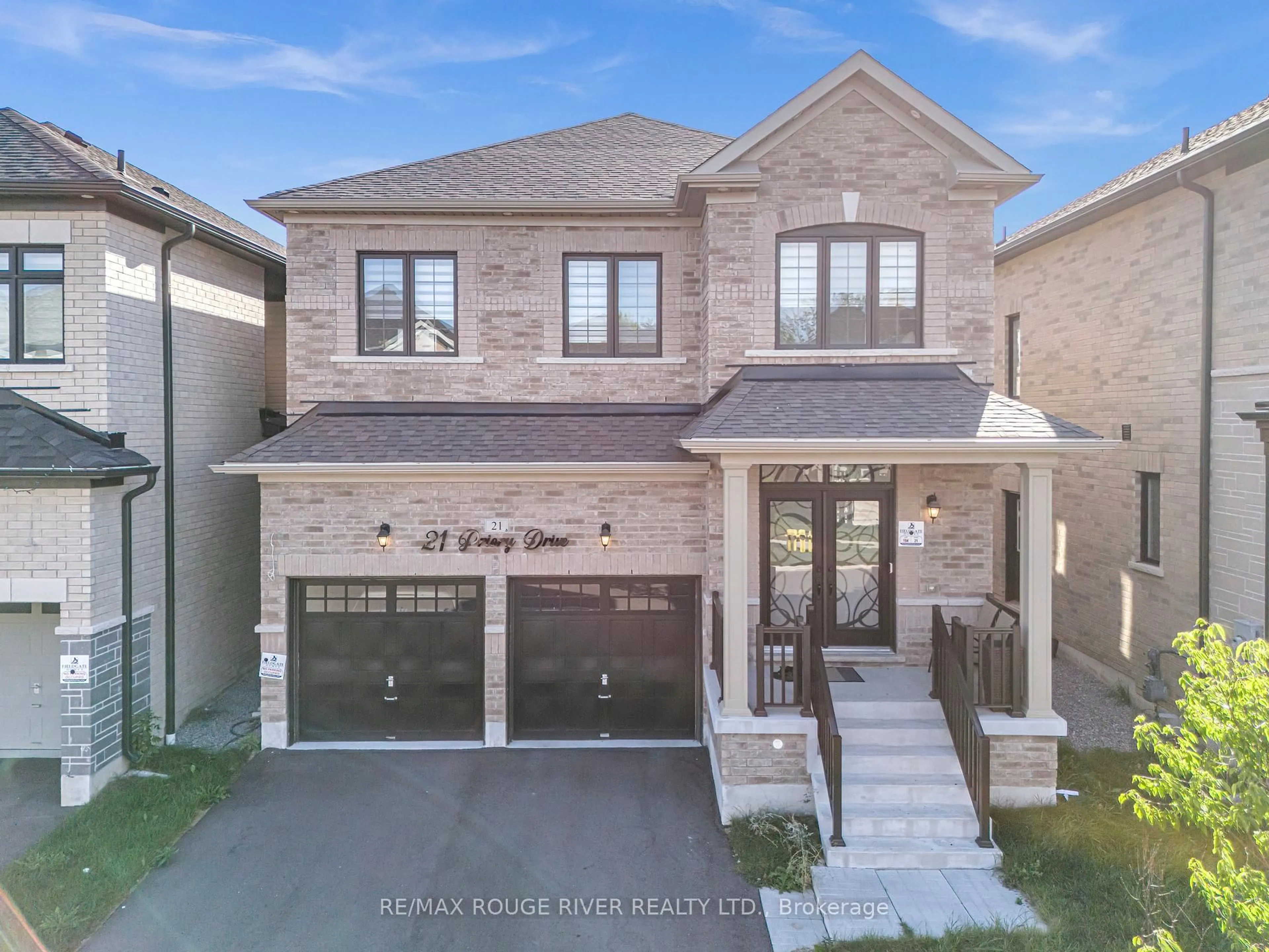 Home with brick exterior material, street for 21 Priory Dr, Whitby Ontario L1P 0K9