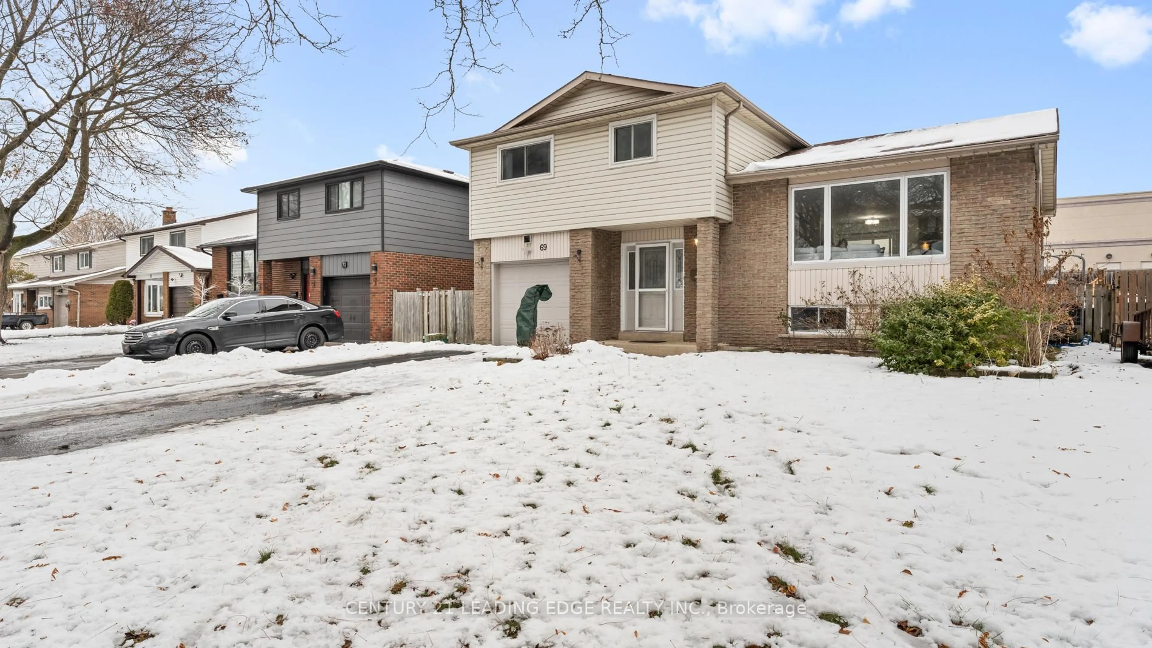 Home with brick exterior material, street for 69 Calais St, Whitby Ontario L1N 5M3