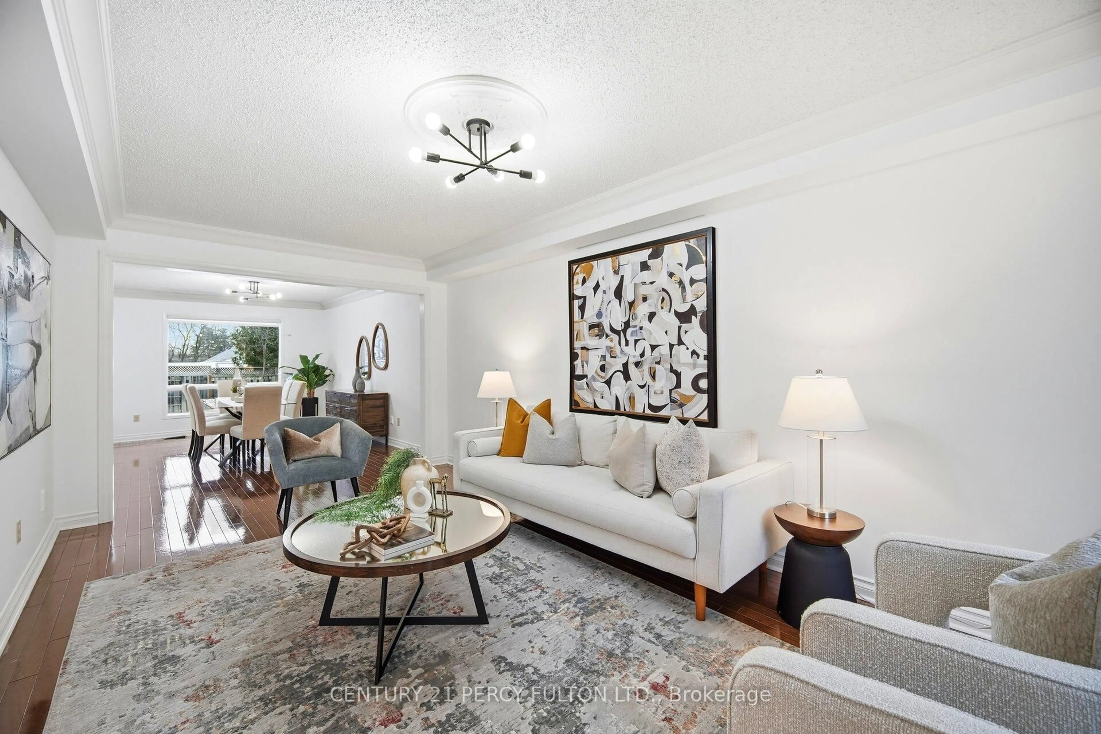 Living room with furniture, unknown for 896 Darwin Dr, Pickering Ontario L1X 2P8