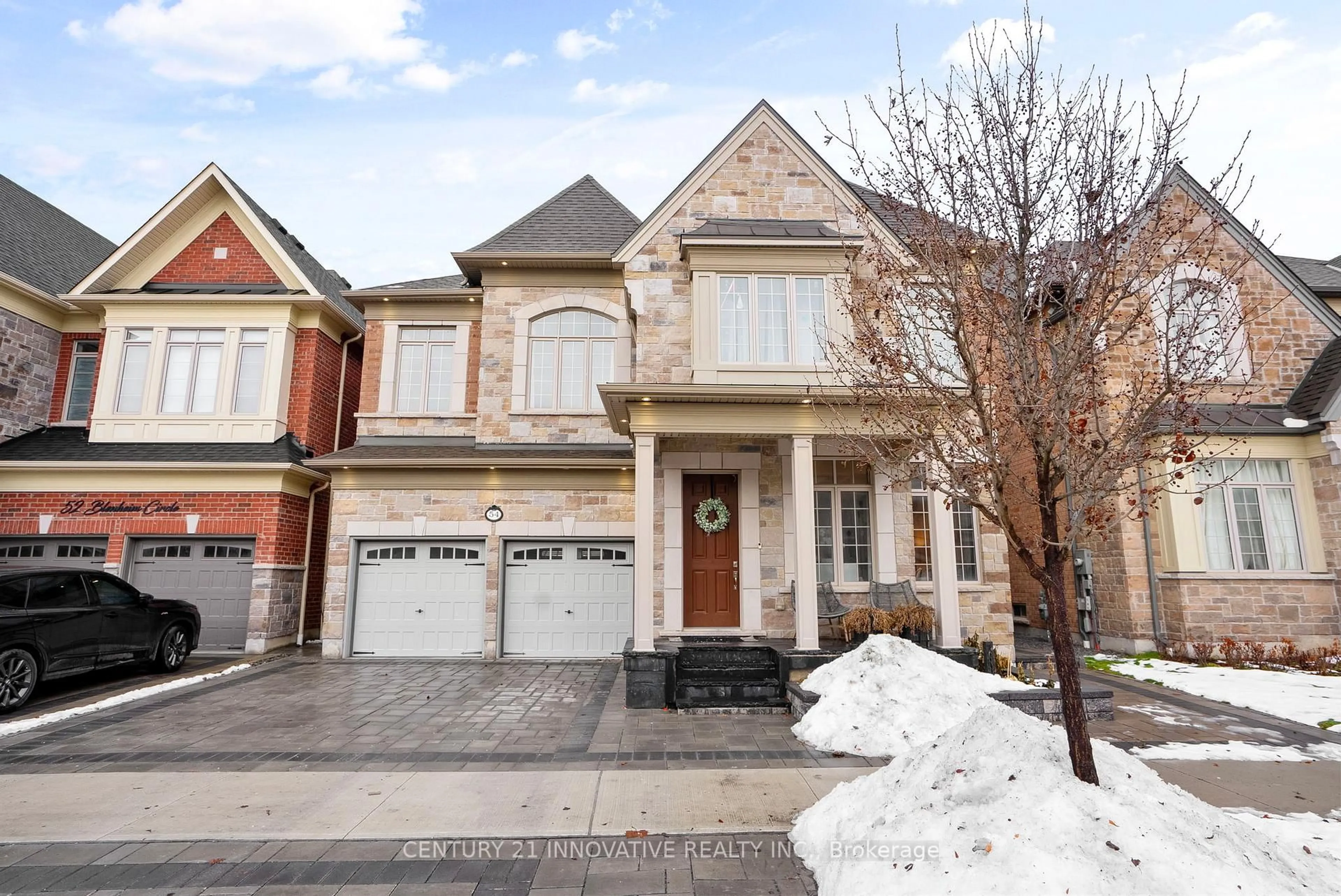 Home with brick exterior material, street for 54 Blenheim Circ, Whitby Ontario L1P 0E2